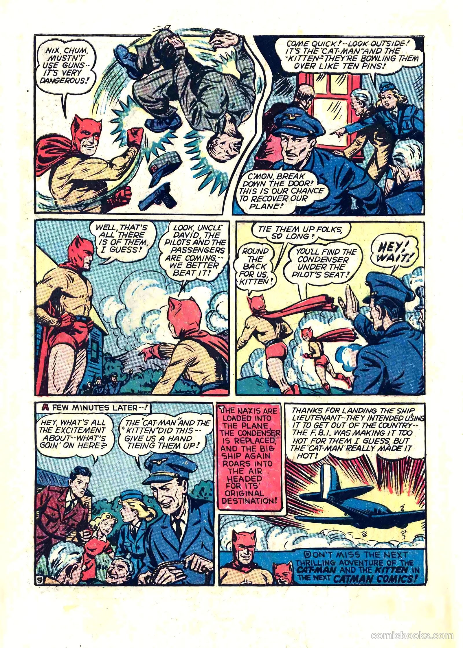 Cat-Man Comics #14 (1941) — page 11 of 68