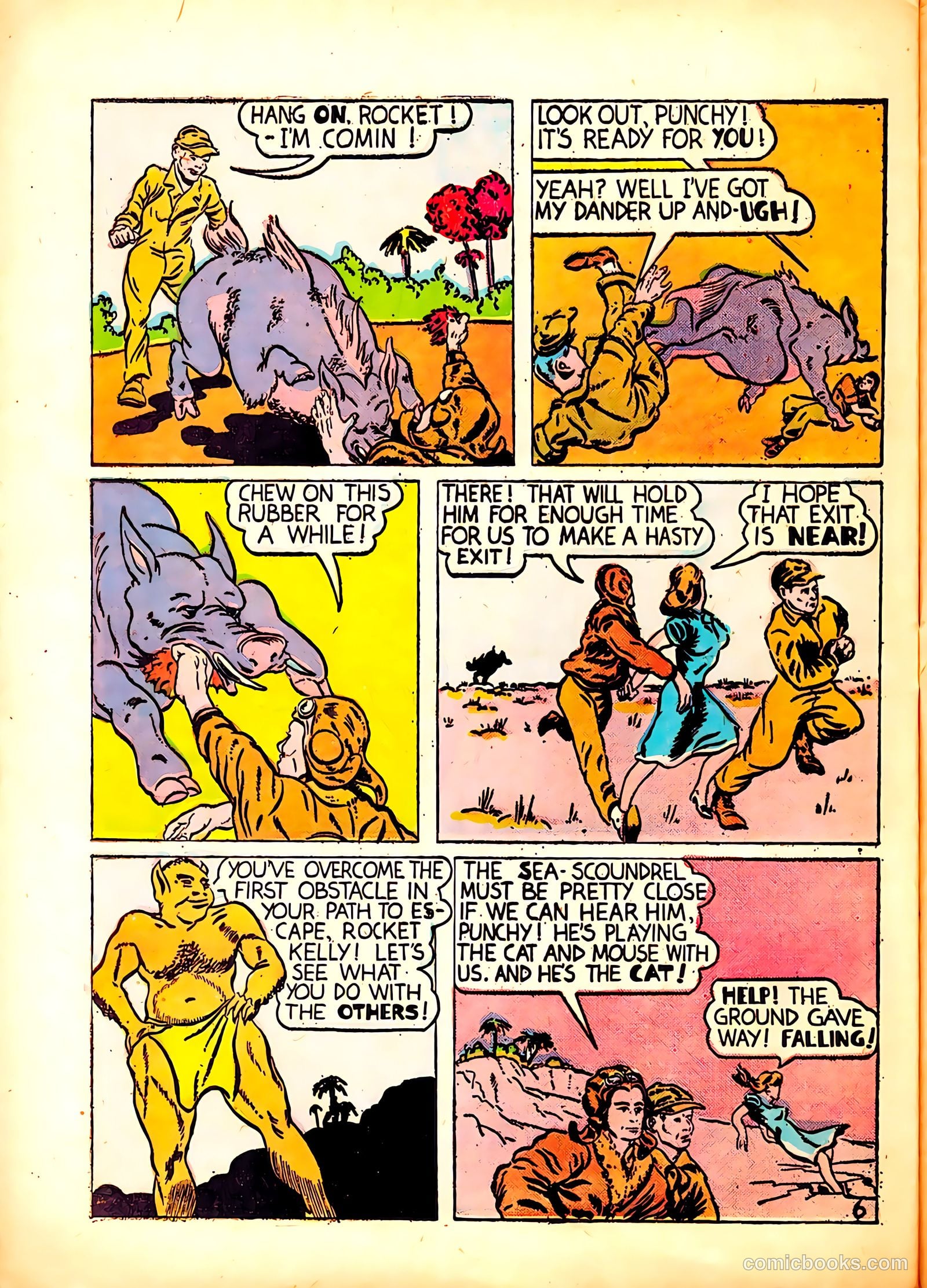 Rocket Kelly #5 (1944) — page 28 of 36
