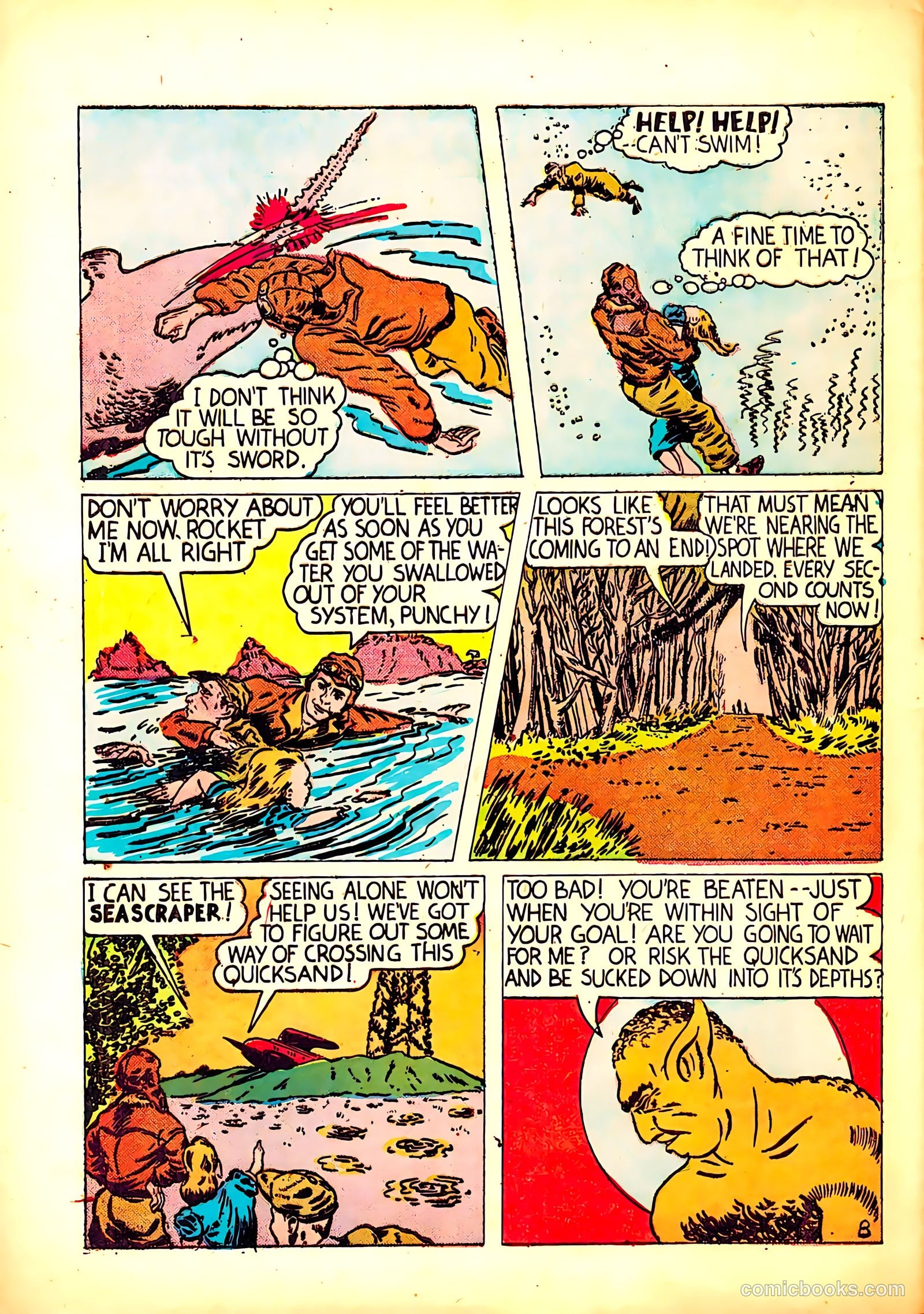 Rocket Kelly #5 (1944) — page 30 of 36