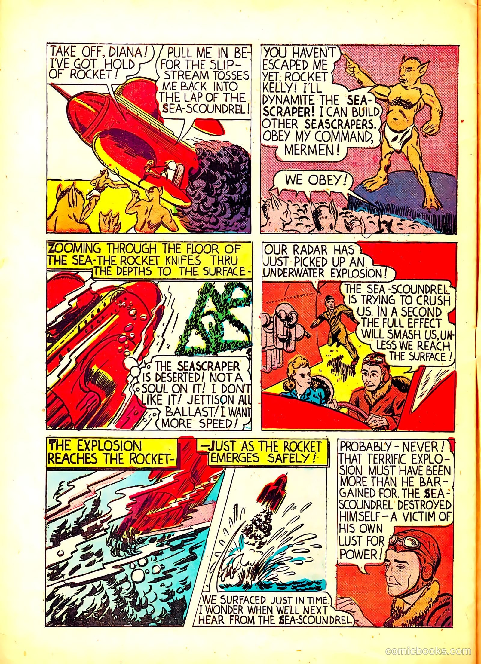 Rocket Kelly #5 (1944) — page 32 of 36