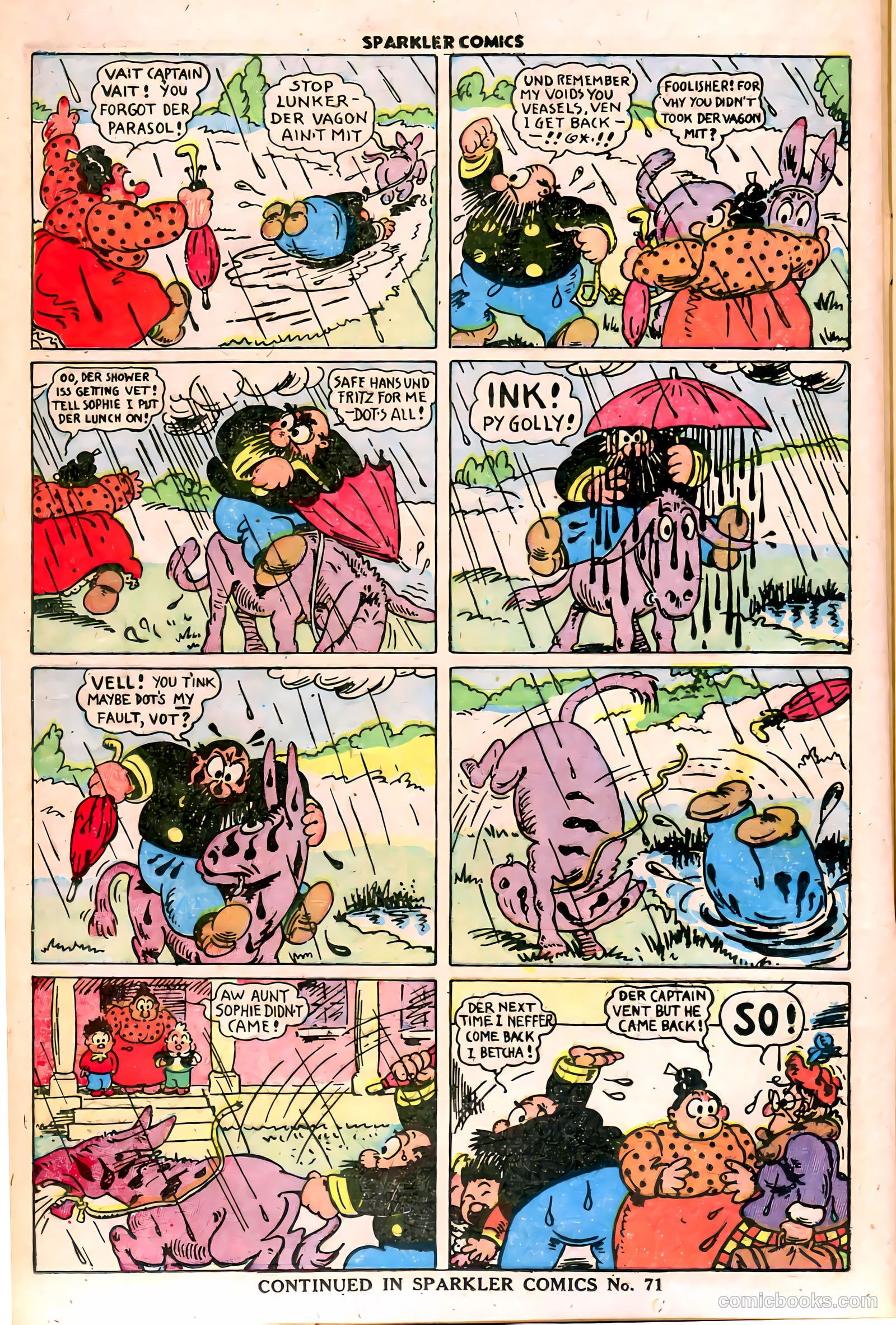 Sparkler Comics #70 (1948) — page 8 of 30