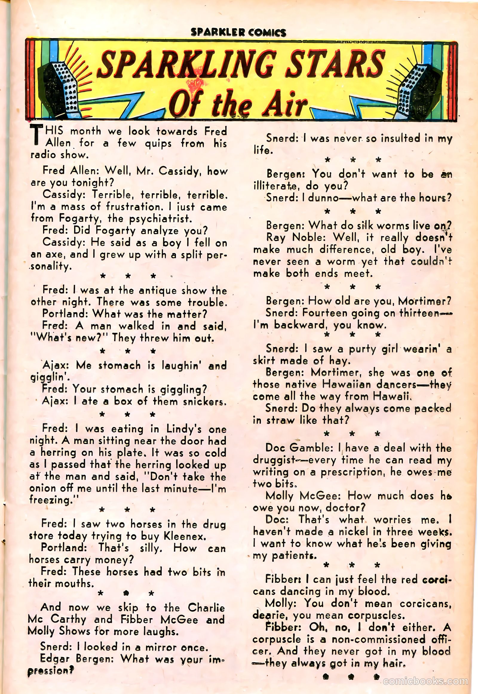 Sparkler Comics #70 (1948) — page 9 of 30