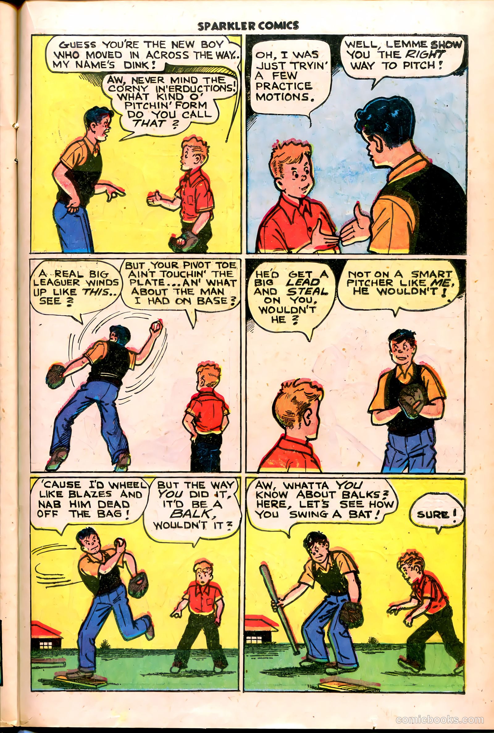 Sparkler Comics #70 (1948) — page 13 of 30