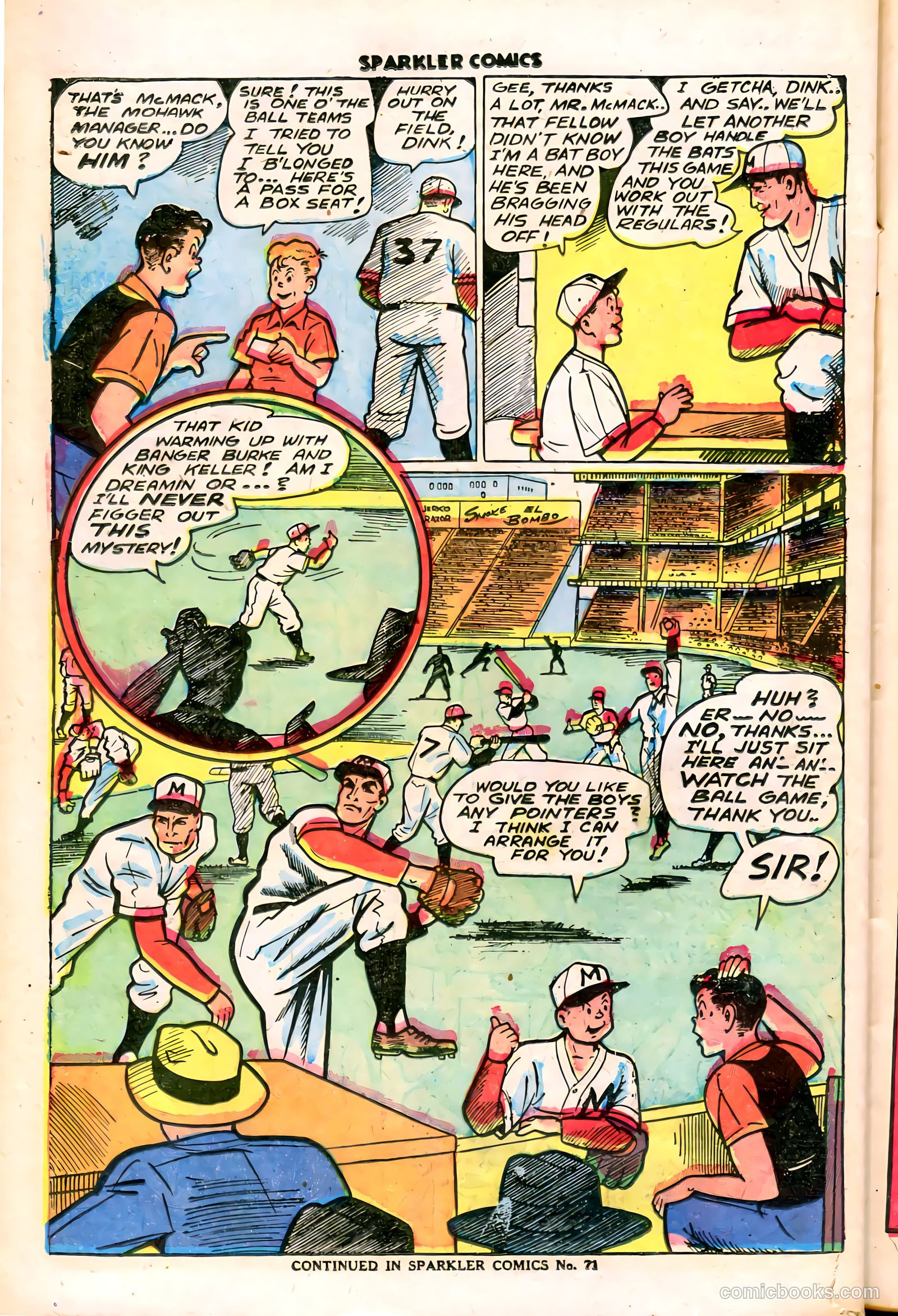Sparkler Comics #70 (1948) — page 16 of 30