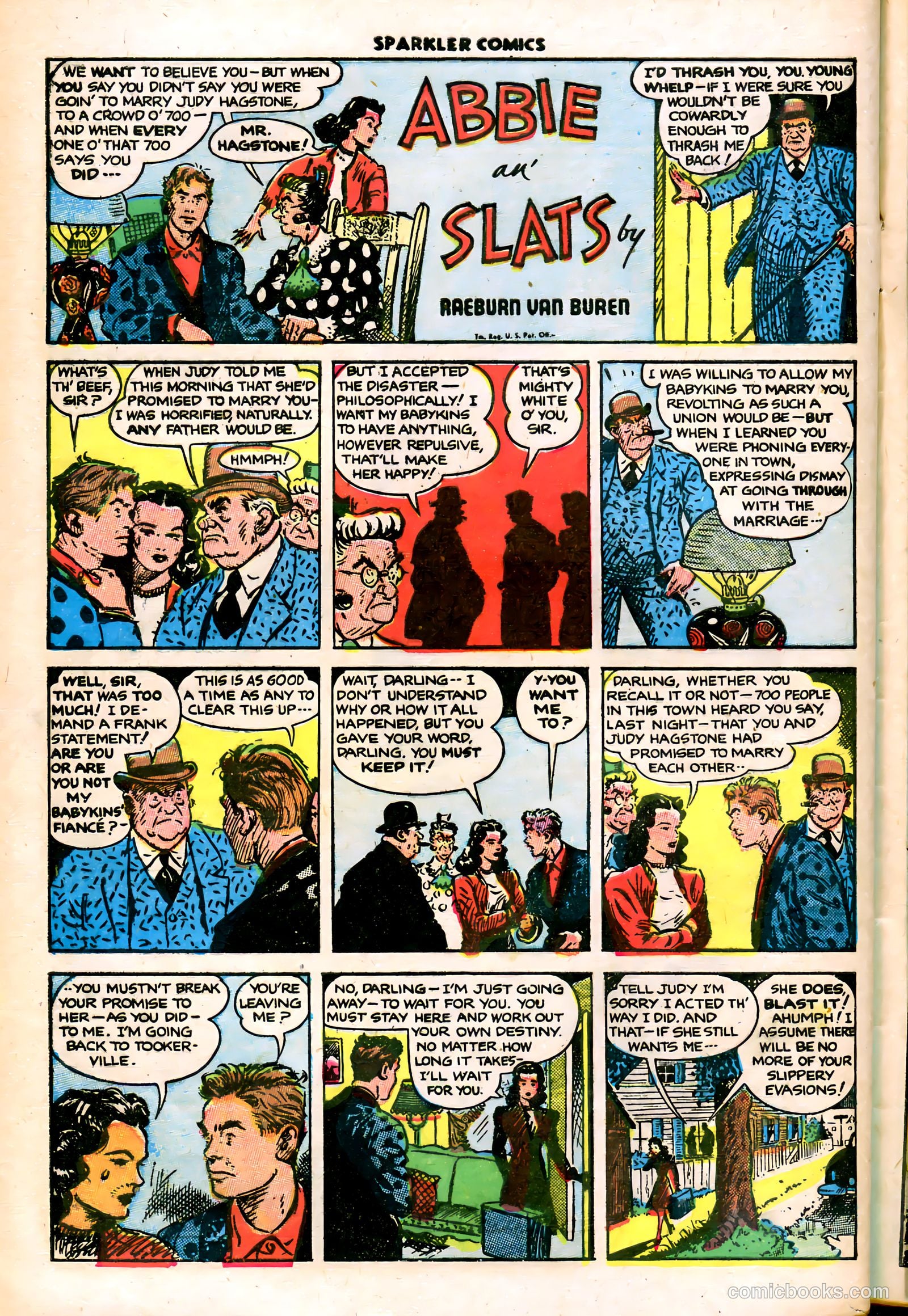 Sparkler Comics #70 (1948) — page 18 of 30