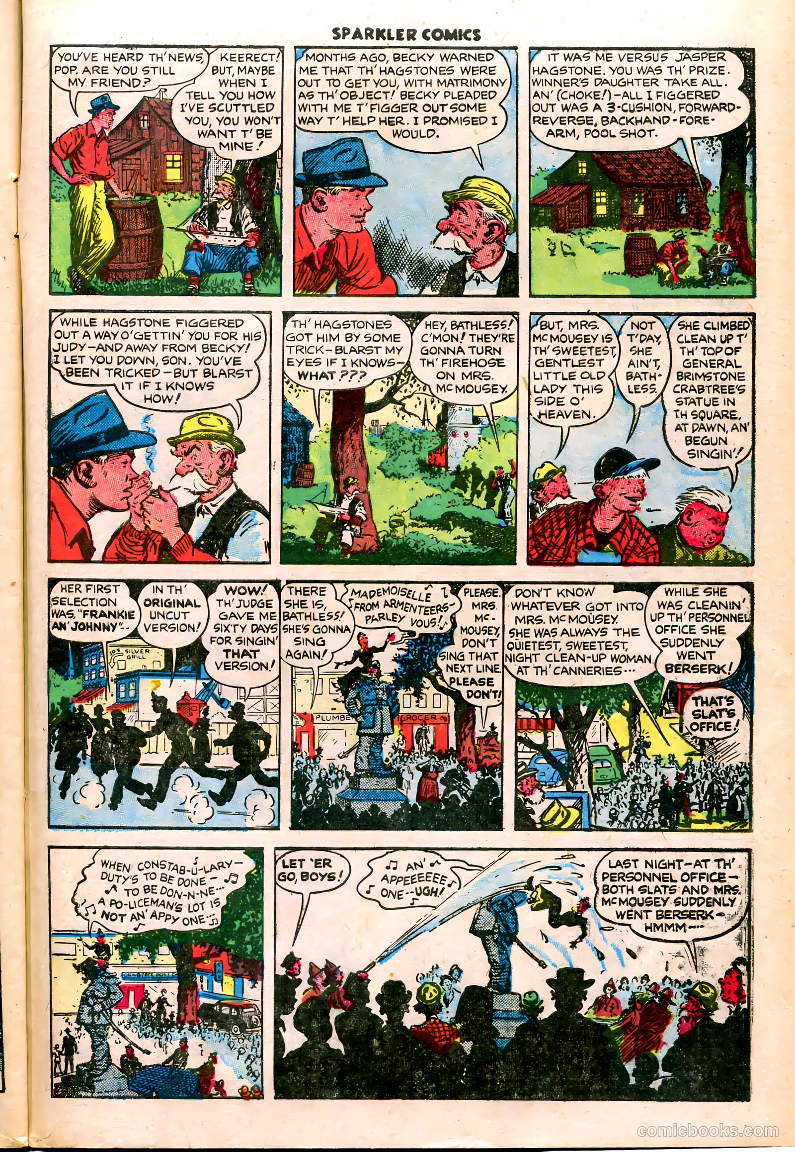 Sparkler Comics #70 (1948) — page 19 of 30