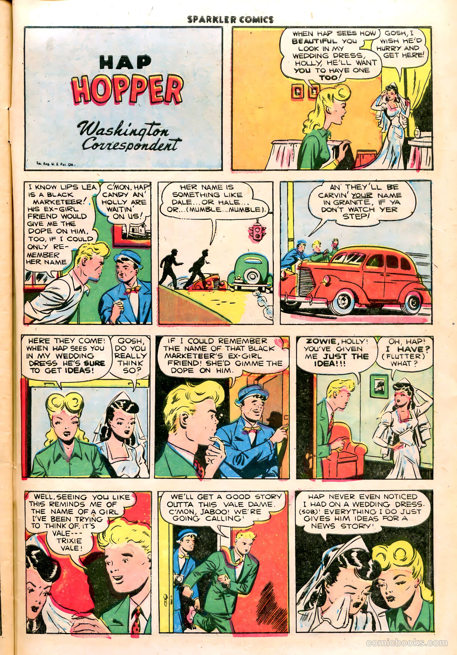 Sparkler Comics #70 (1948) — page 23 of 30