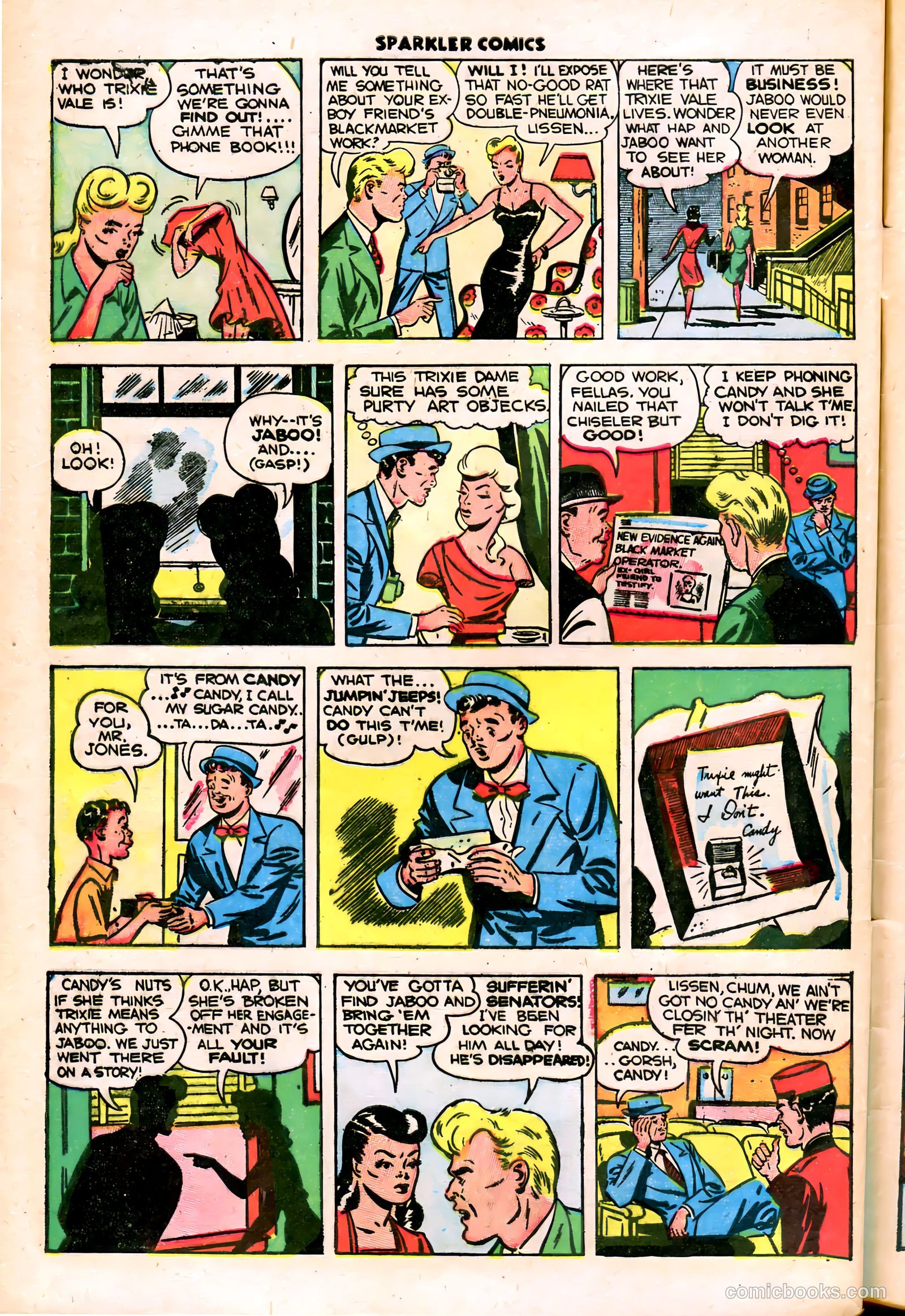 Sparkler Comics #70 (1948) — page 24 of 30