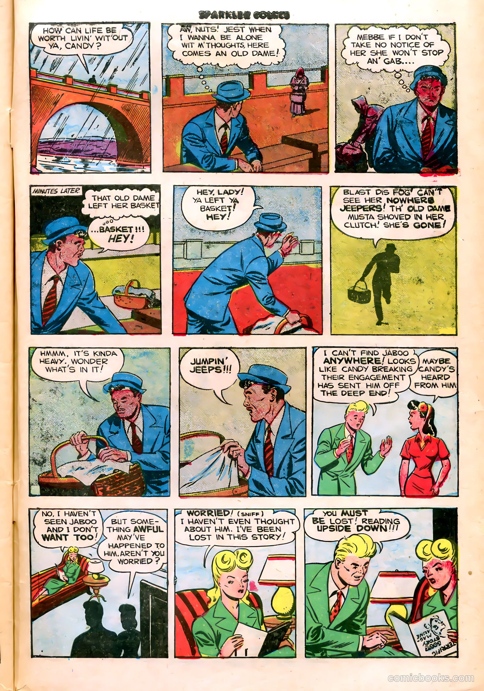 Sparkler Comics #70 (1948) — page 25 of 30