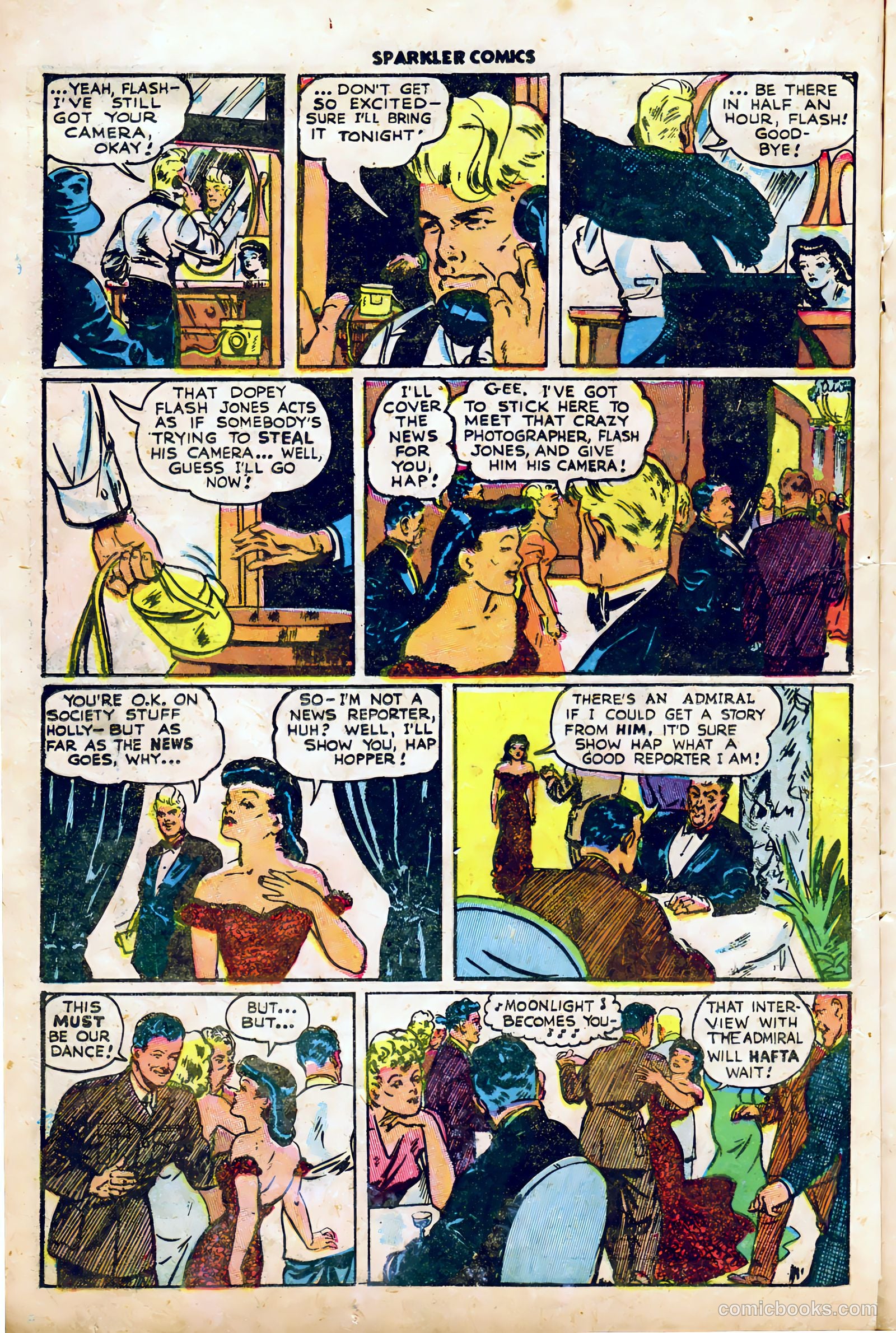 Sparkler Comics #50 (1948) — page 7 of 41