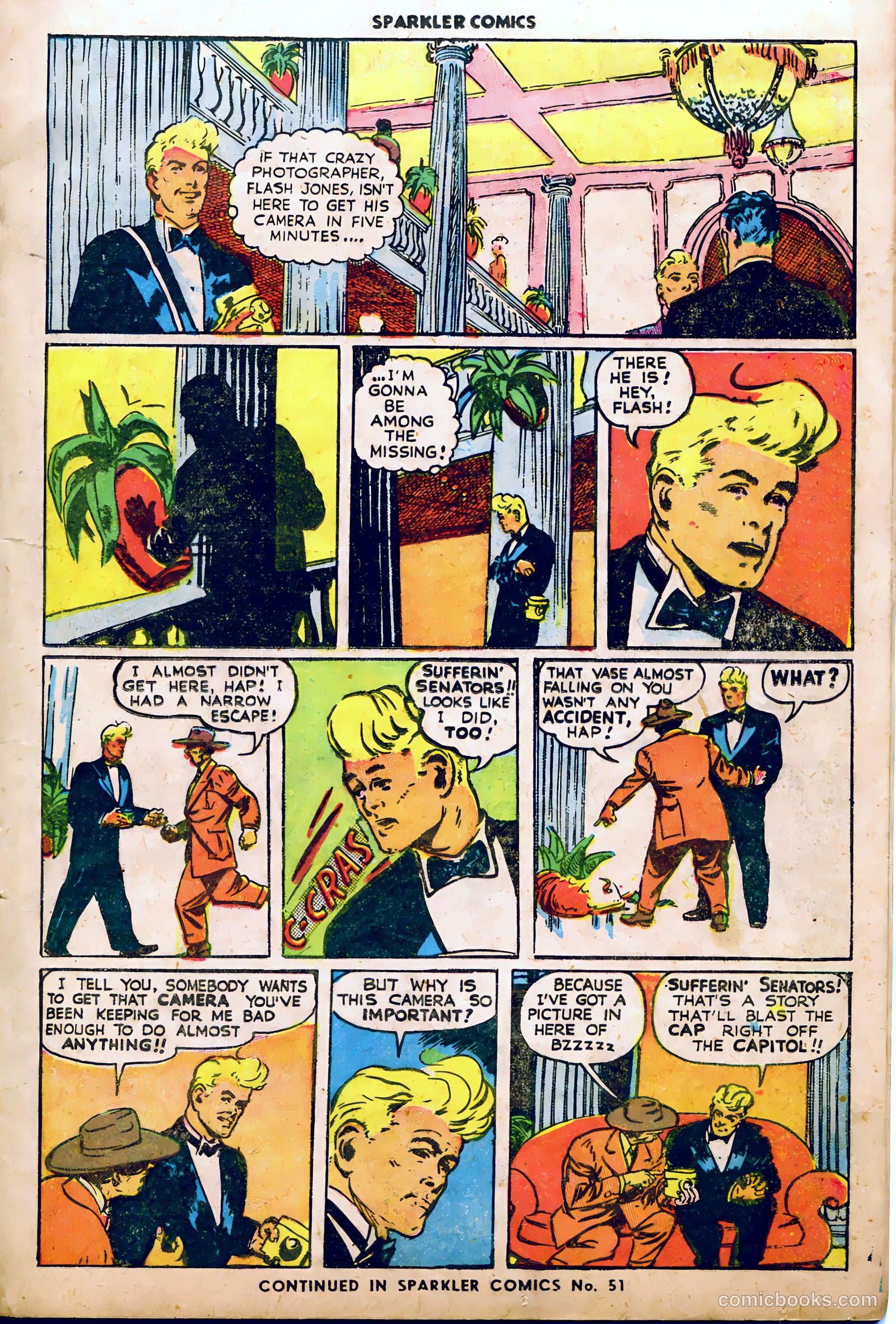 Sparkler Comics #50 (1948) — page 8 of 41