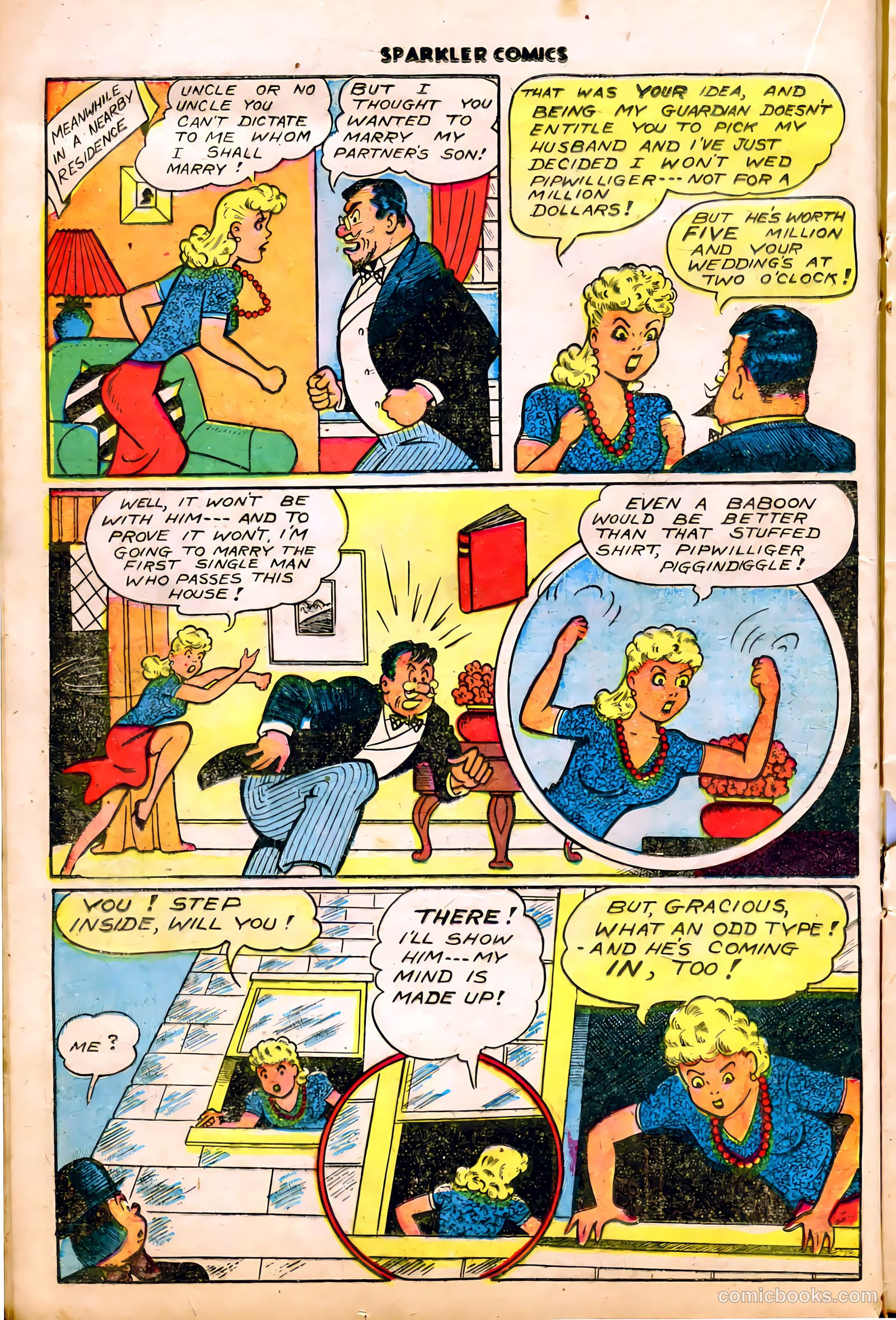 Sparkler Comics #50 (1948) — page 11 of 41