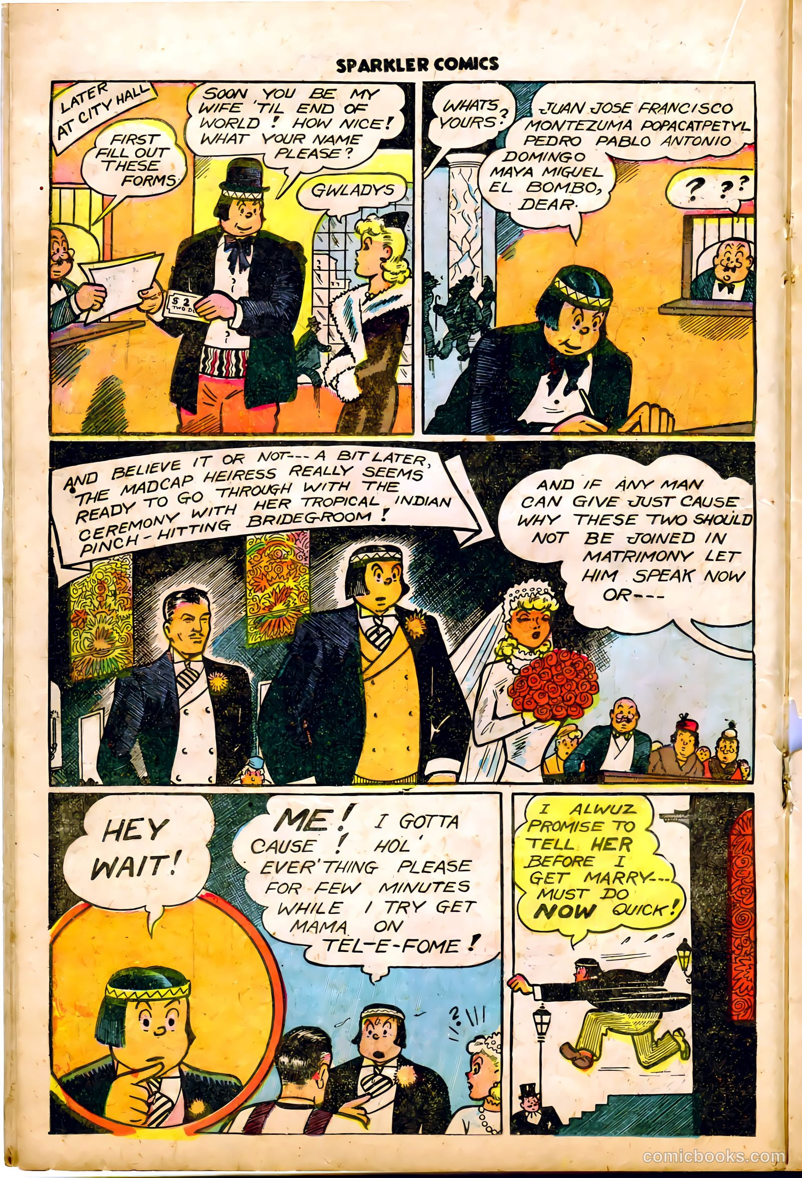 Sparkler Comics #50 (1948) — page 13 of 41
