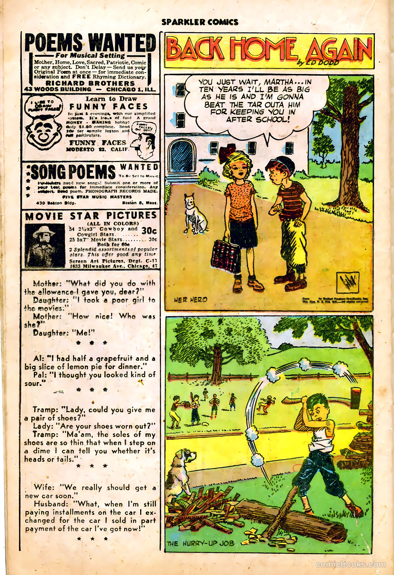 Sparkler Comics #50 (1948) — page 15 of 41