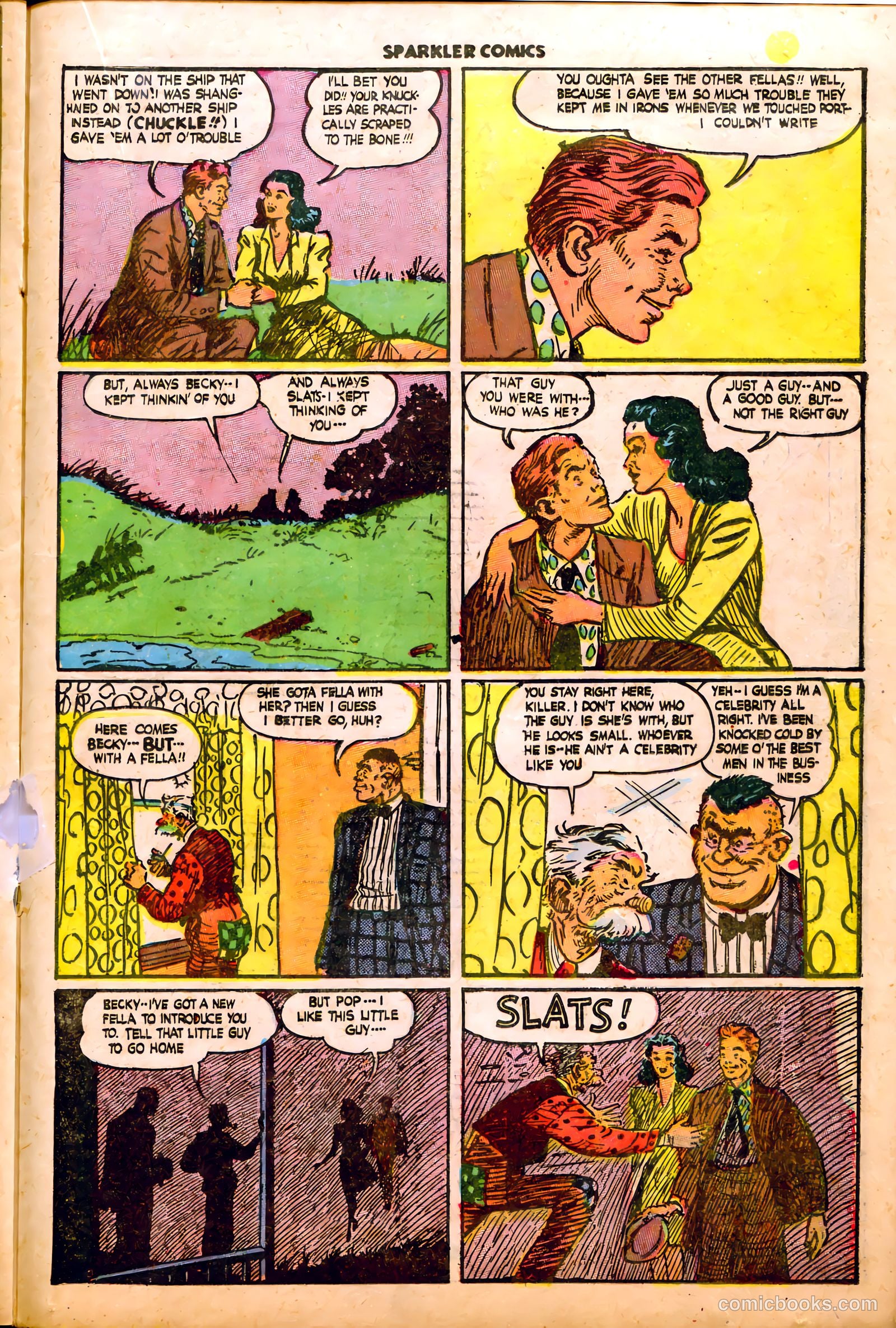 Sparkler Comics #50 (1948) — page 19 of 41