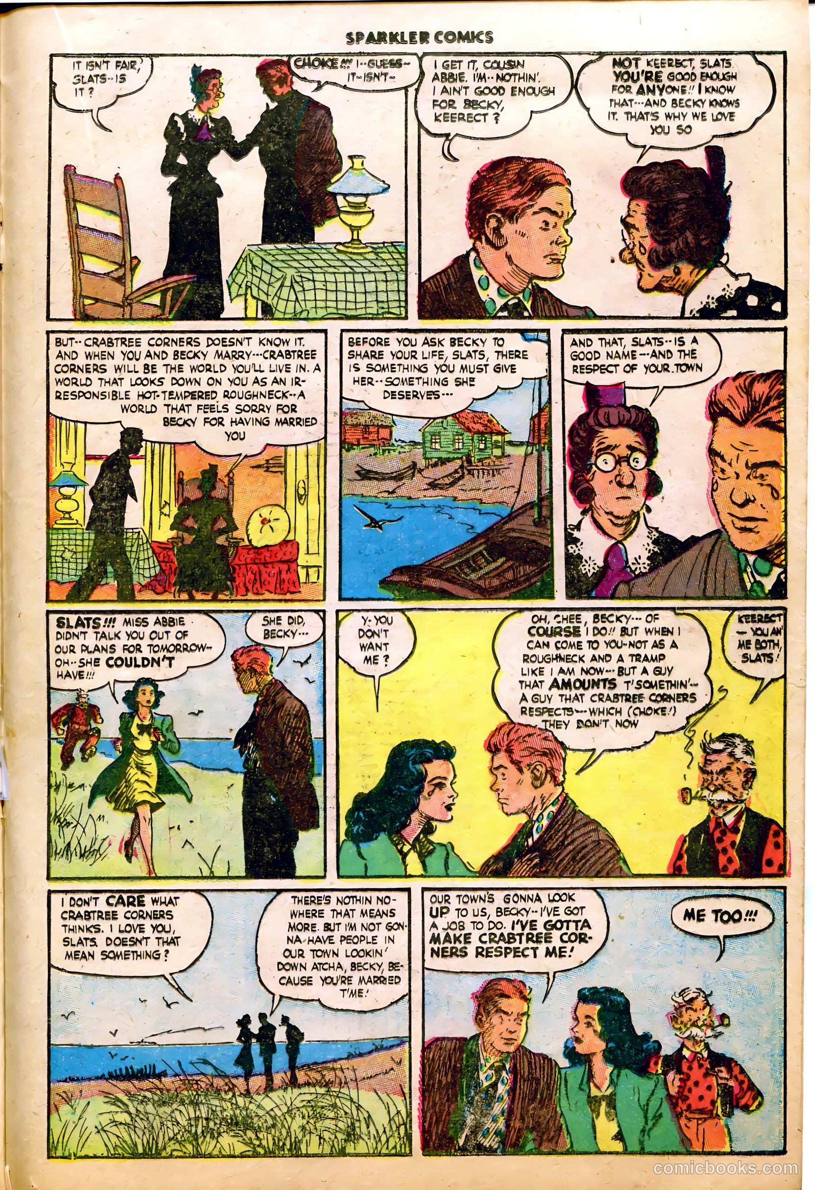Sparkler Comics #50 (1948) — page 21 of 41