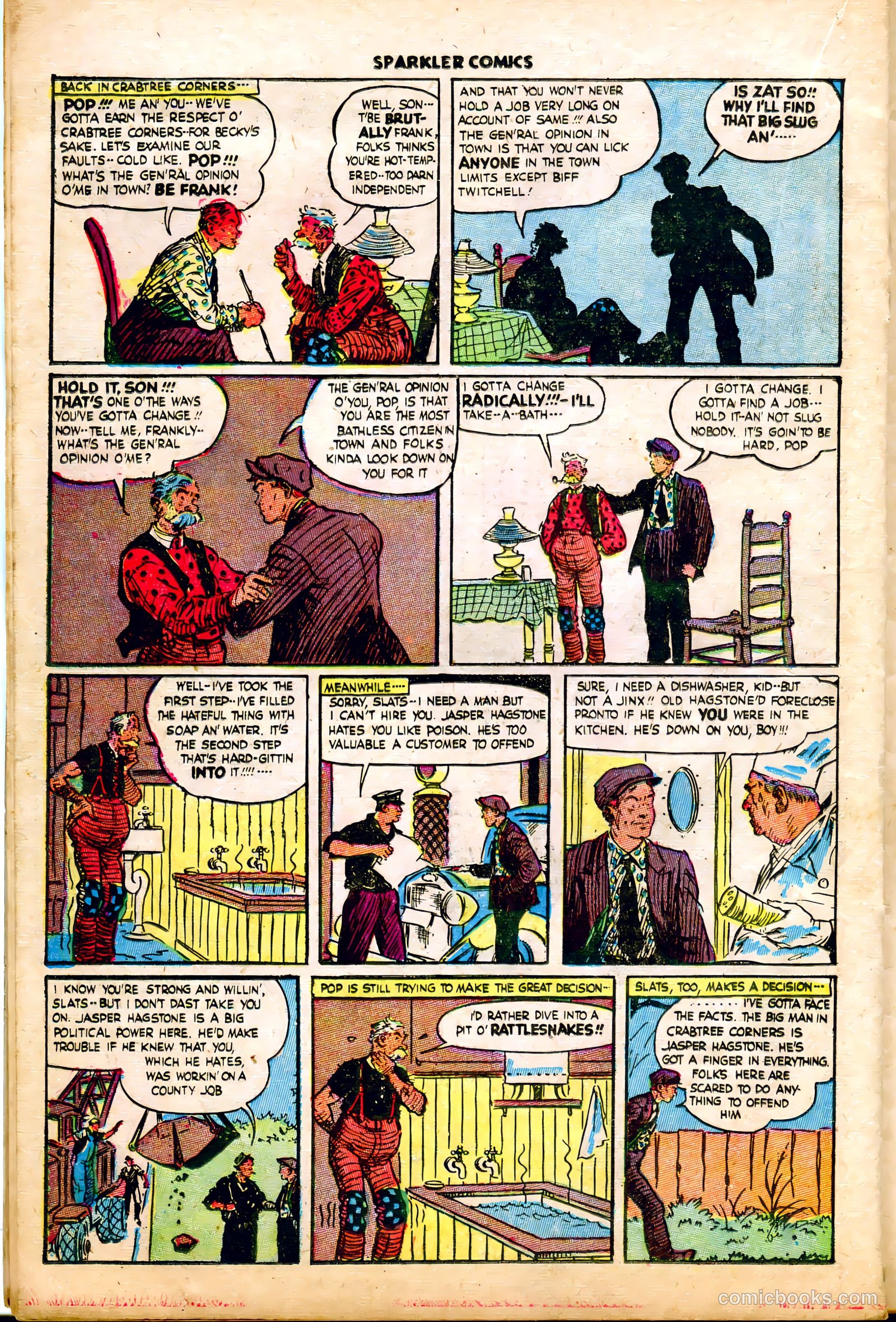 Sparkler Comics #50 (1948) — page 22 of 41