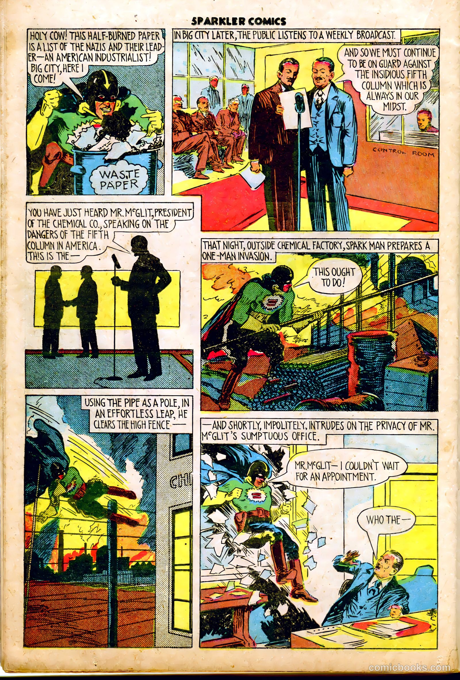 Sparkler Comics #50 (1948) — page 25 of 41
