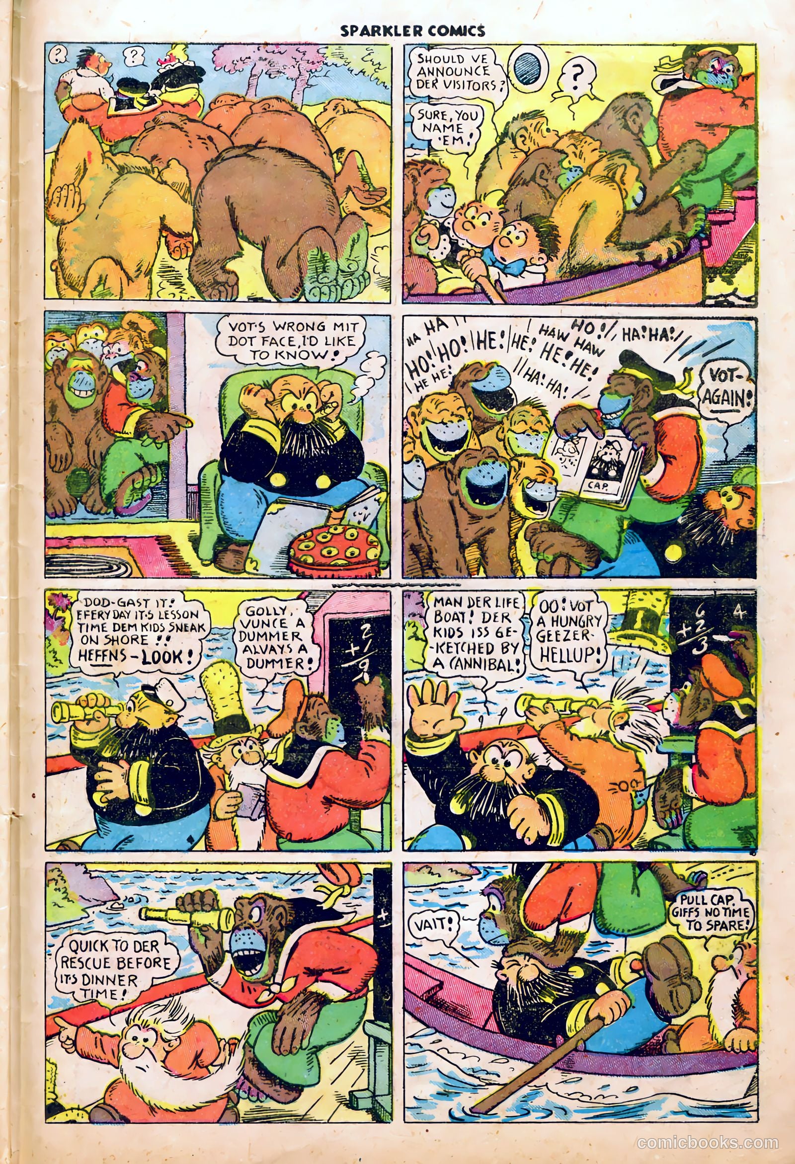 Sparkler Comics #50 (1948) — page 32 of 41
