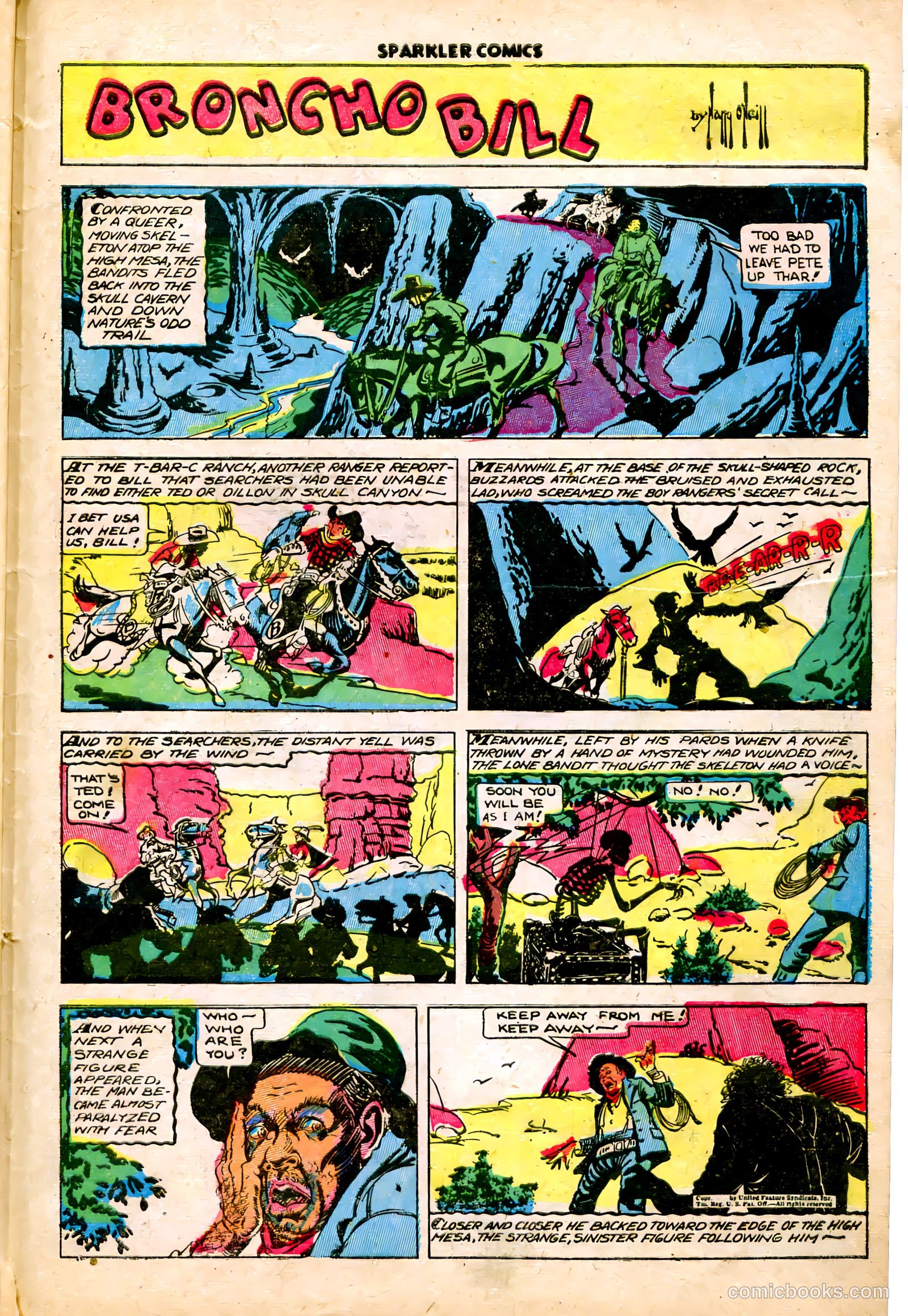 Sparkler Comics #50 (1948) — page 34 of 41