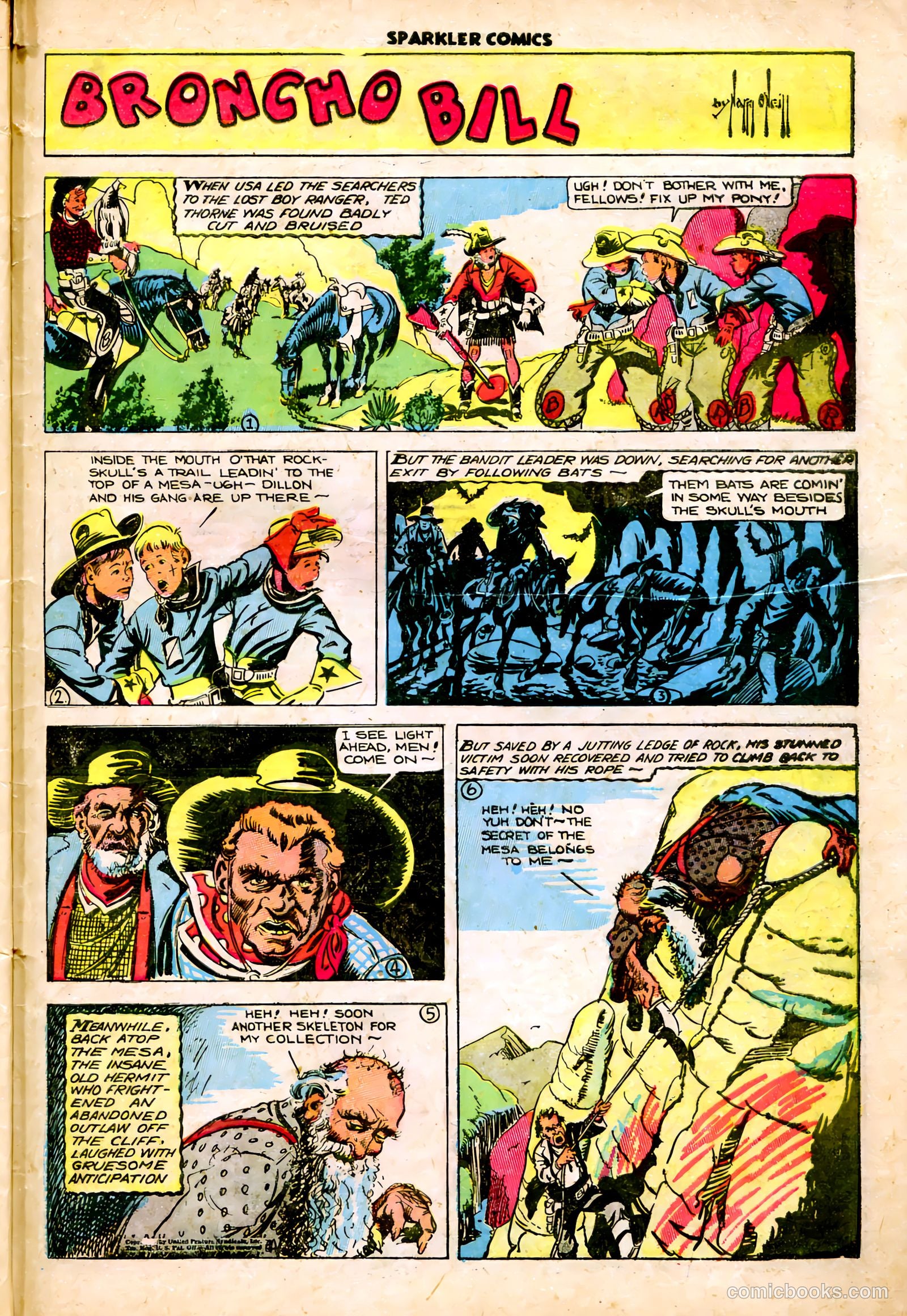 Sparkler Comics #50 (1948) — page 36 of 41