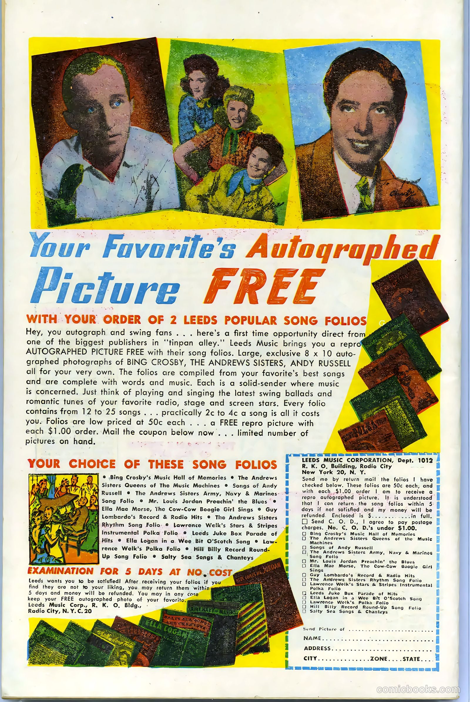 Sparkler Comics #50 (1948) — page 41 of 41