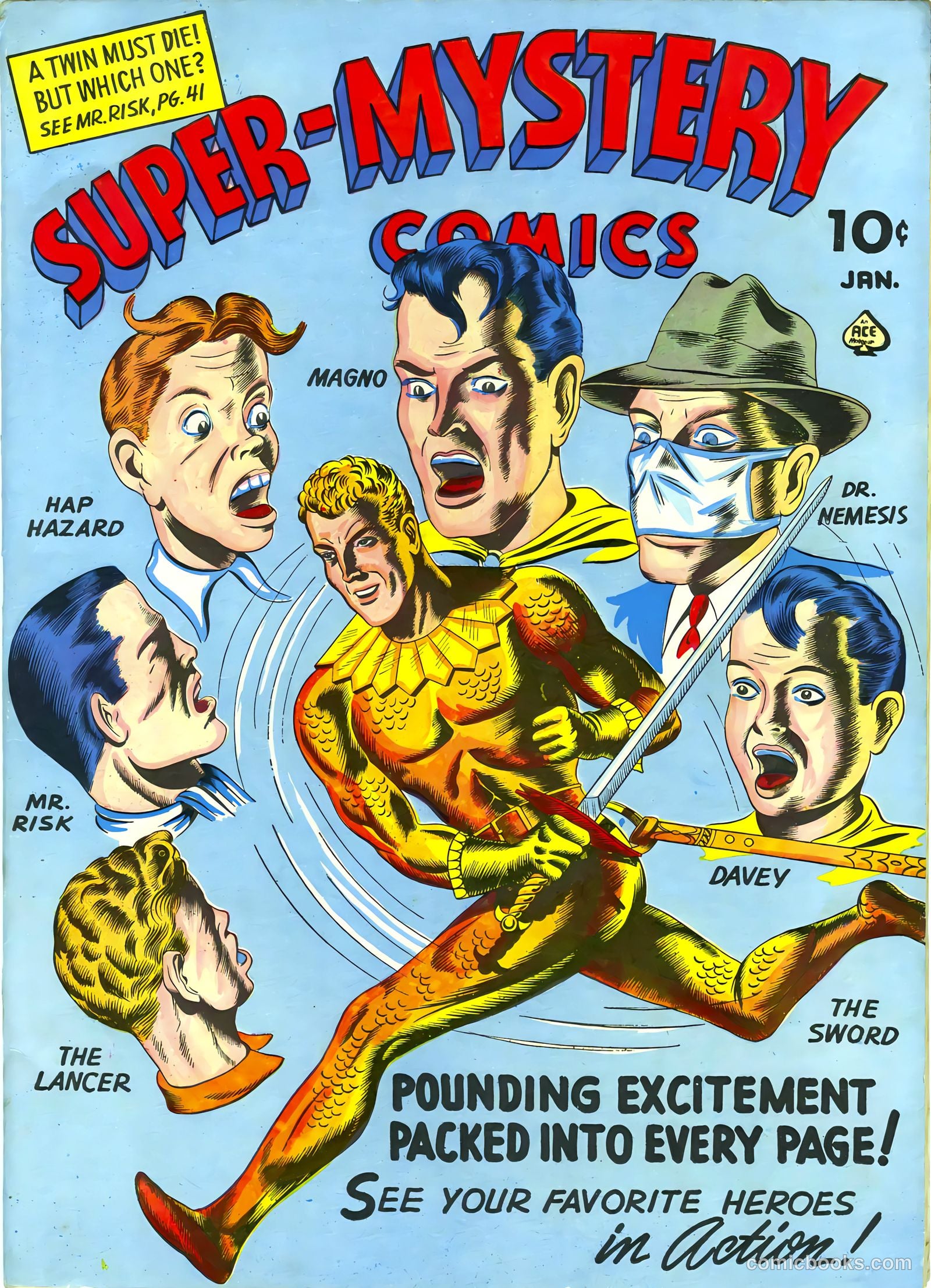 Super-Mystery Comics v4 #1