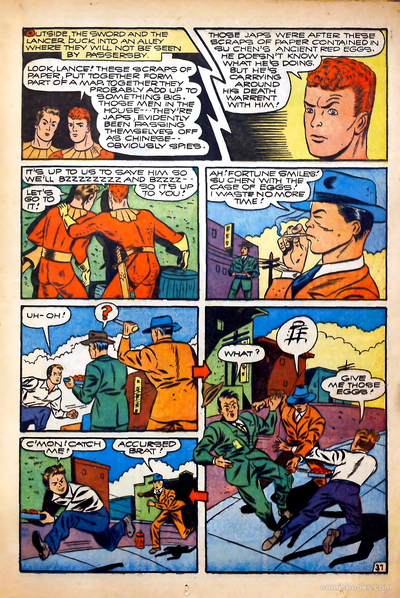 Super-Mystery Comics v3 #5 — page 39 of 60