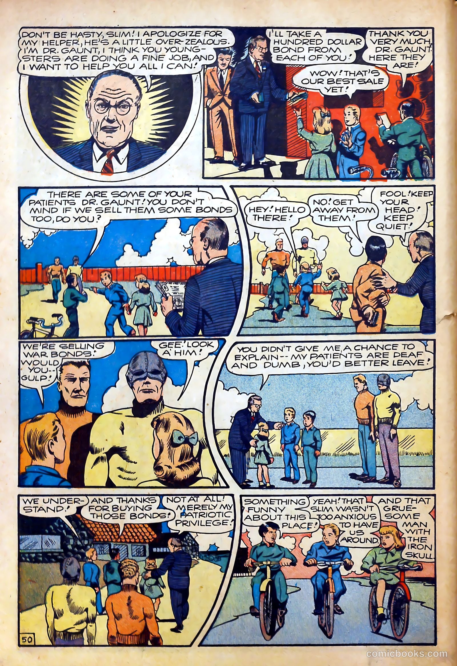 Super-Mystery Comics v3 #5 — page 52 of 60