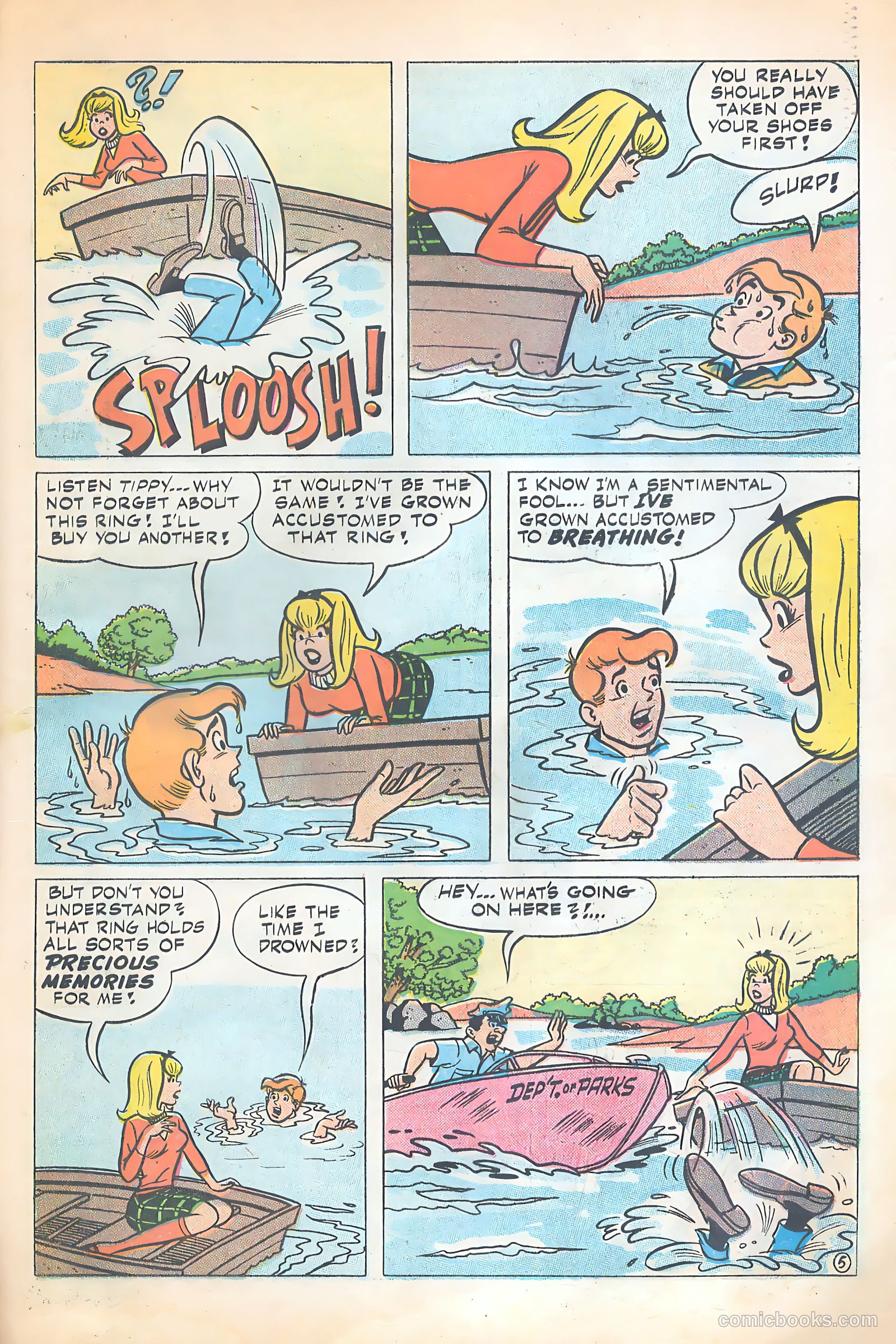Tippy Teen Special Collector's Edition #1 (1969) — page 35 of 52