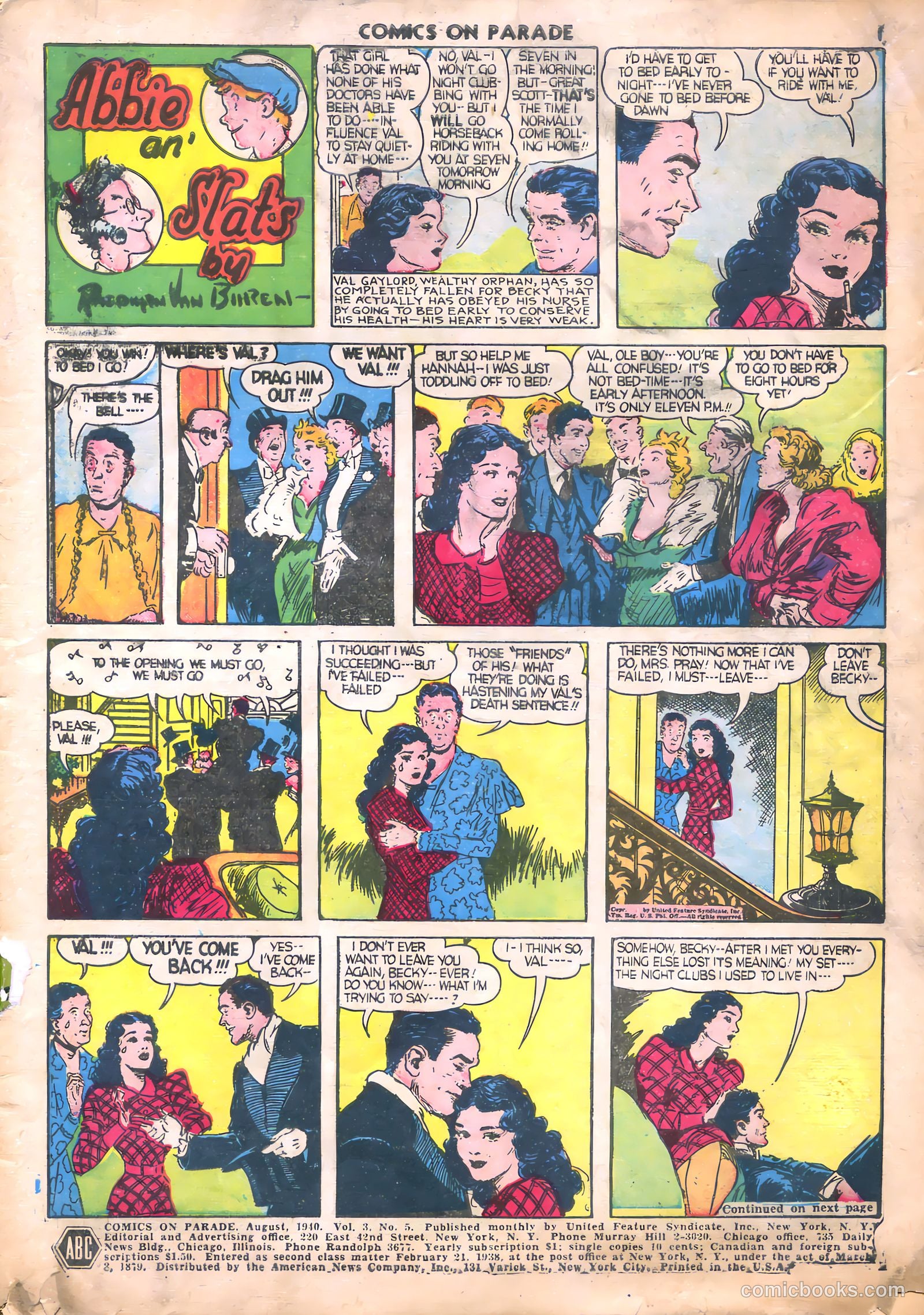 Comics on Parade #29 (1941) — page 3 of 52