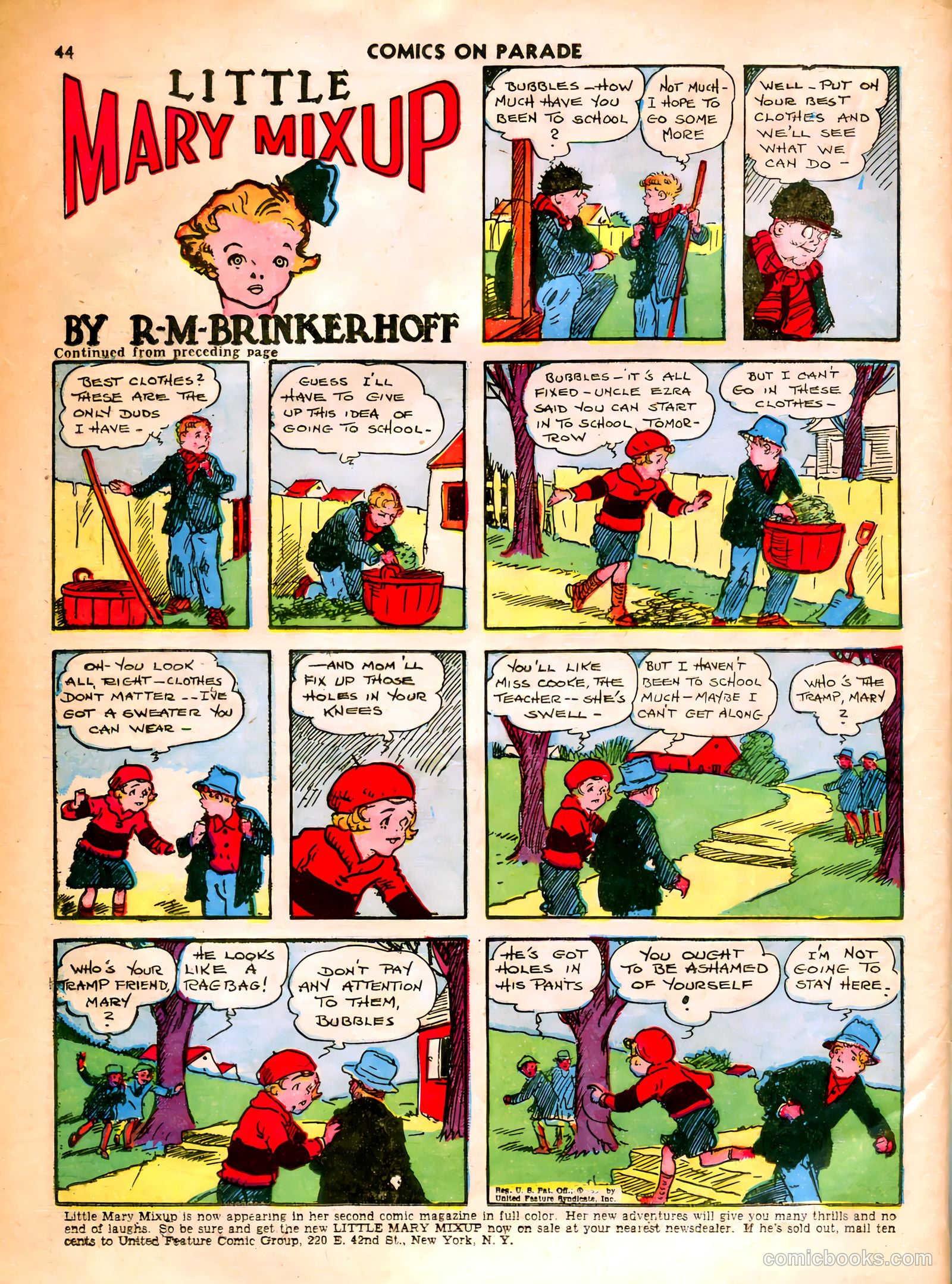 Comics on Parade #29 (1941) — page 35 of 52