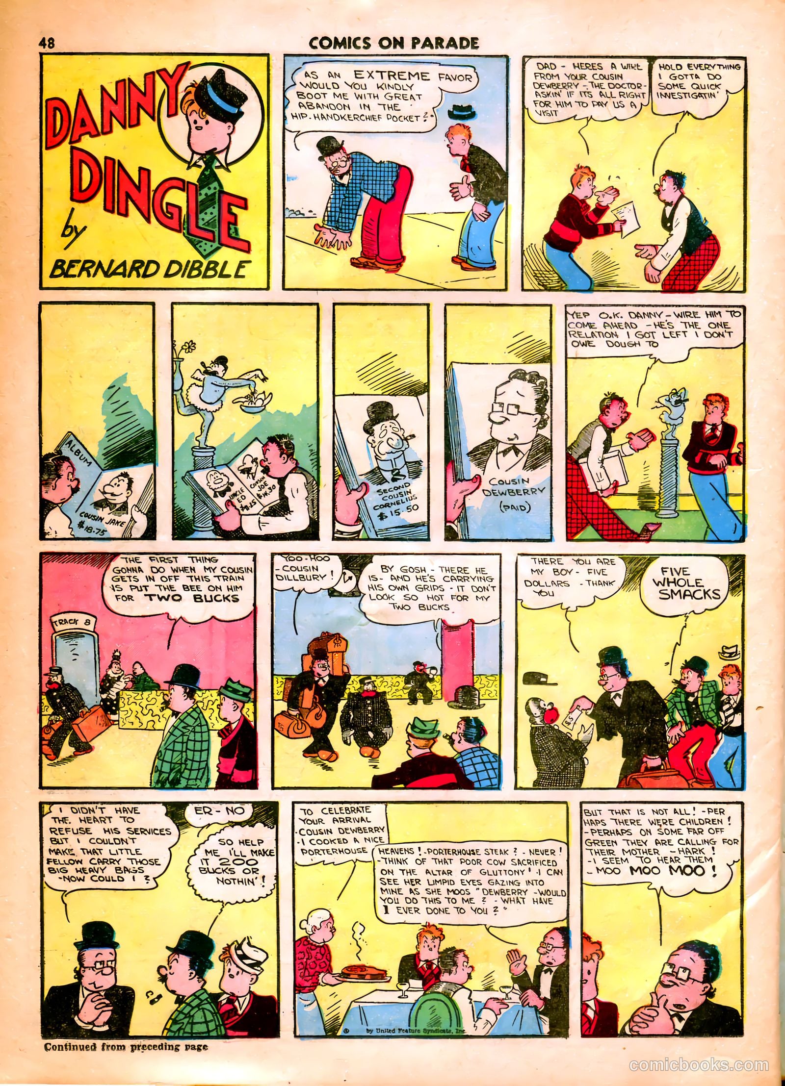 Comics on Parade #29 (1941) — page 39 of 52