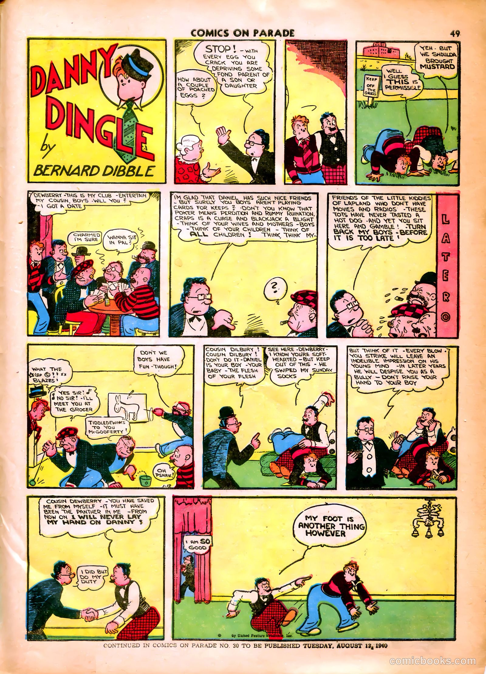 Comics on Parade #29 (1941) — page 40 of 52