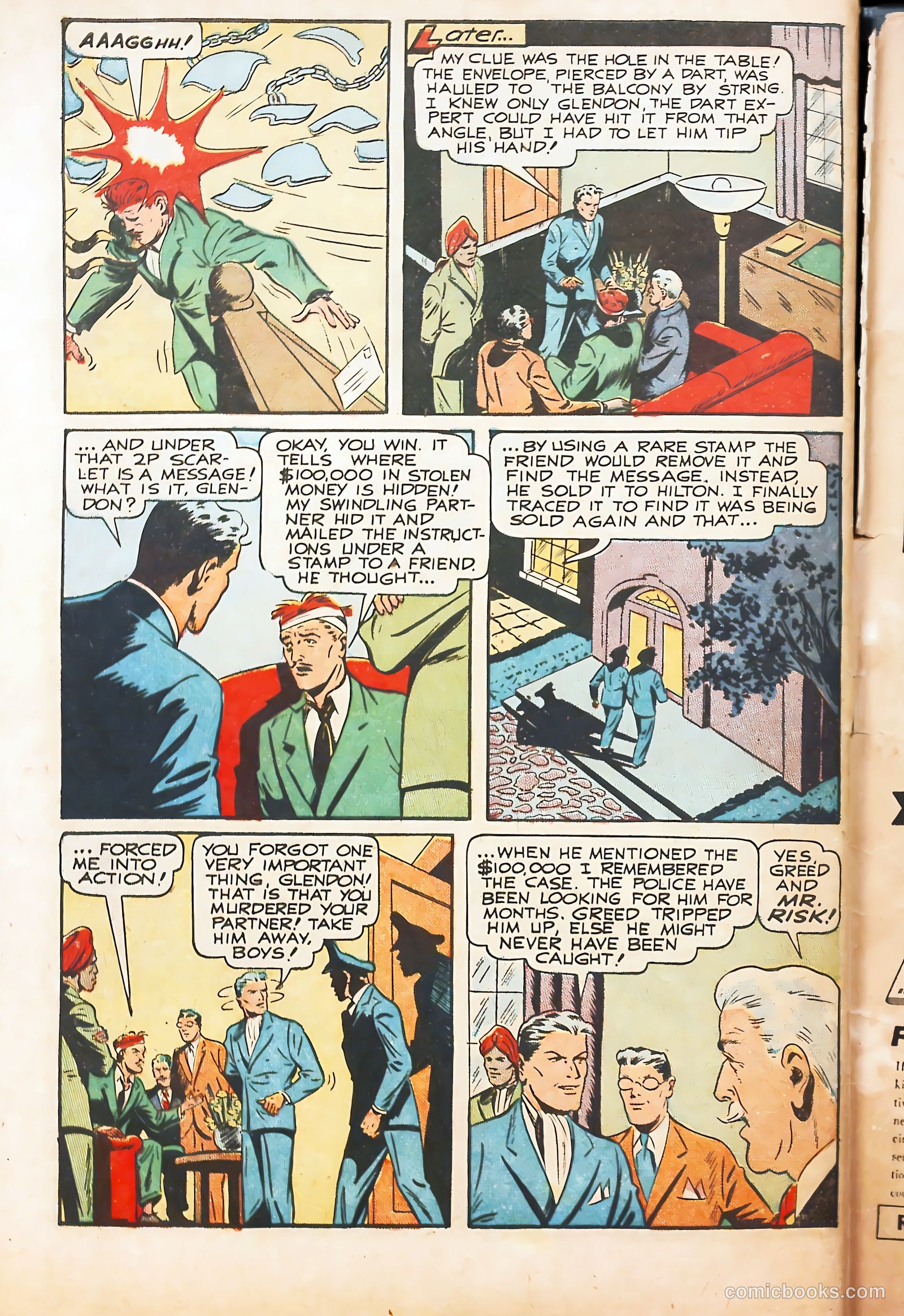 Super-Mystery Comics v6 #6 — page 50 of 52