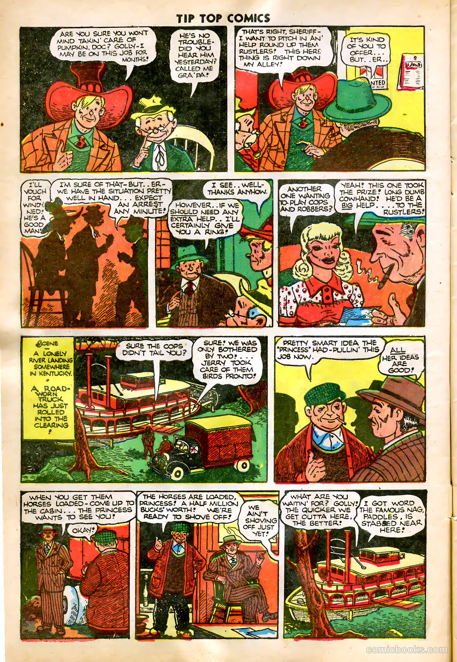 Tip Top Comics #125 (1936) — page 10 of 41