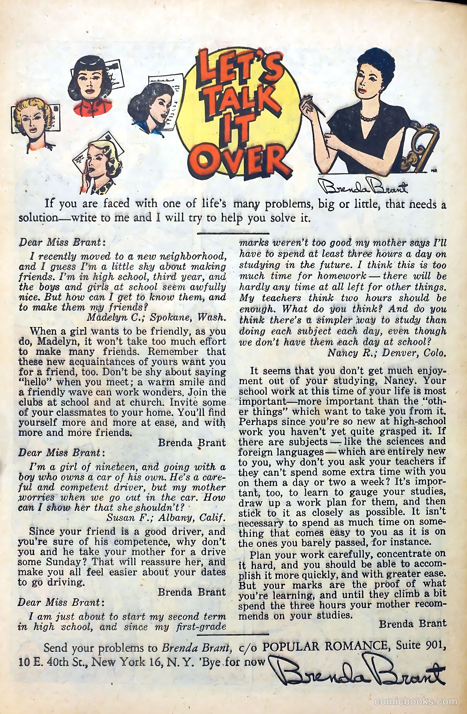 Popular Romance #27 (1950) — page 28 of 36