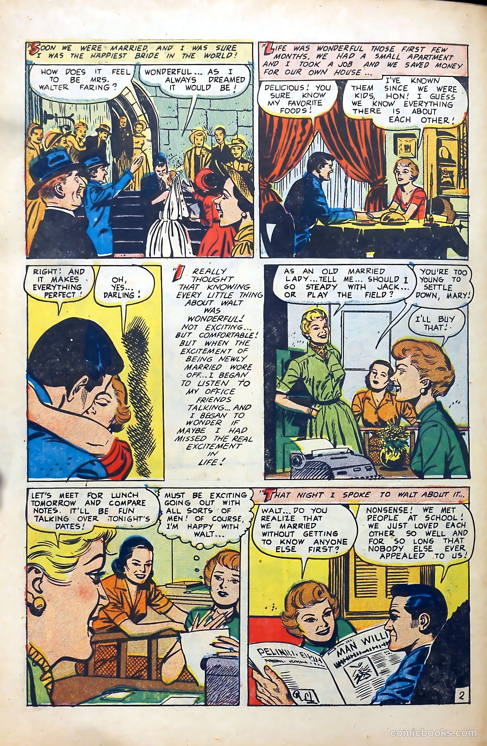 Popular Romance #27 (1950) — page 30 of 36