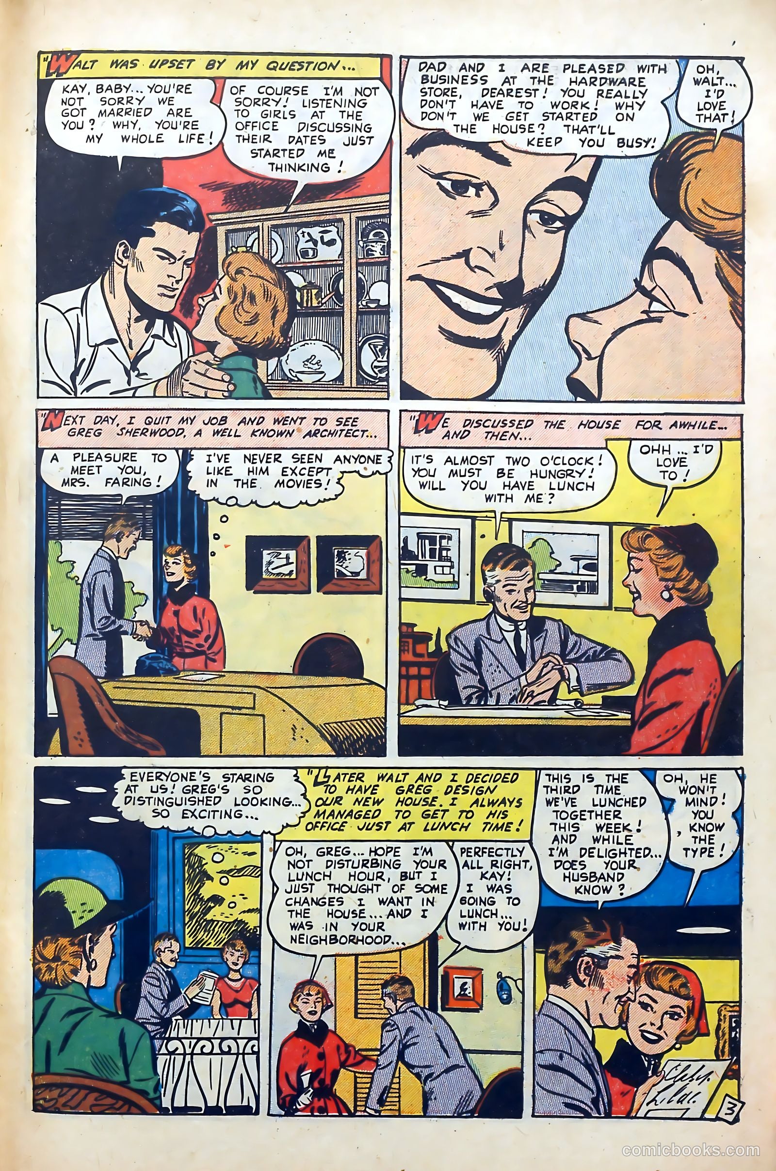 Popular Romance #27 (1950) — page 31 of 36