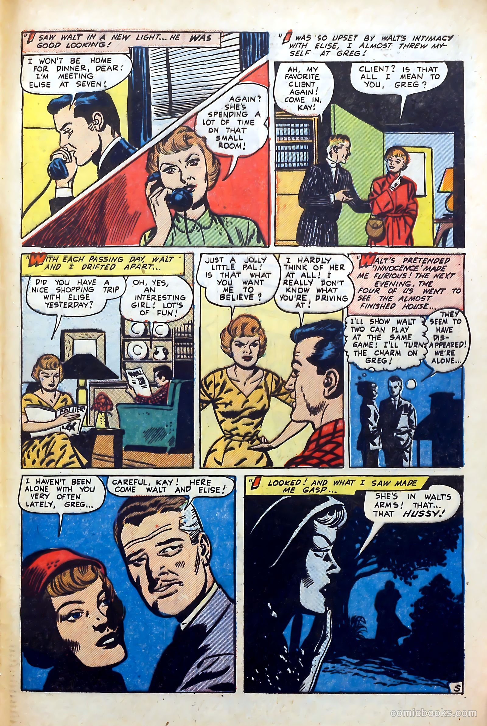 Popular Romance #27 (1950) — page 33 of 36