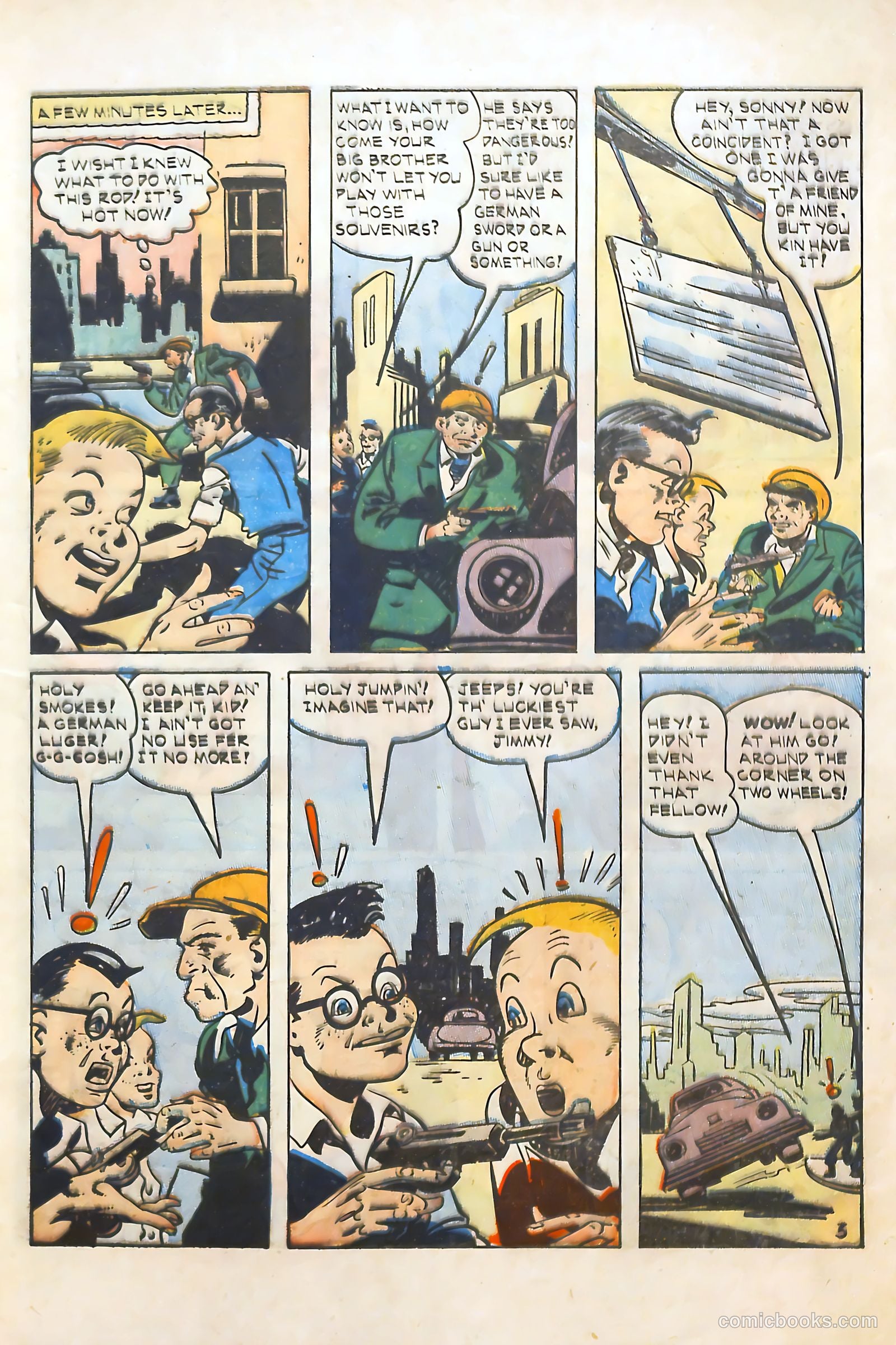 Super-Mystery Comics v5 #6 — page 5 of 36
