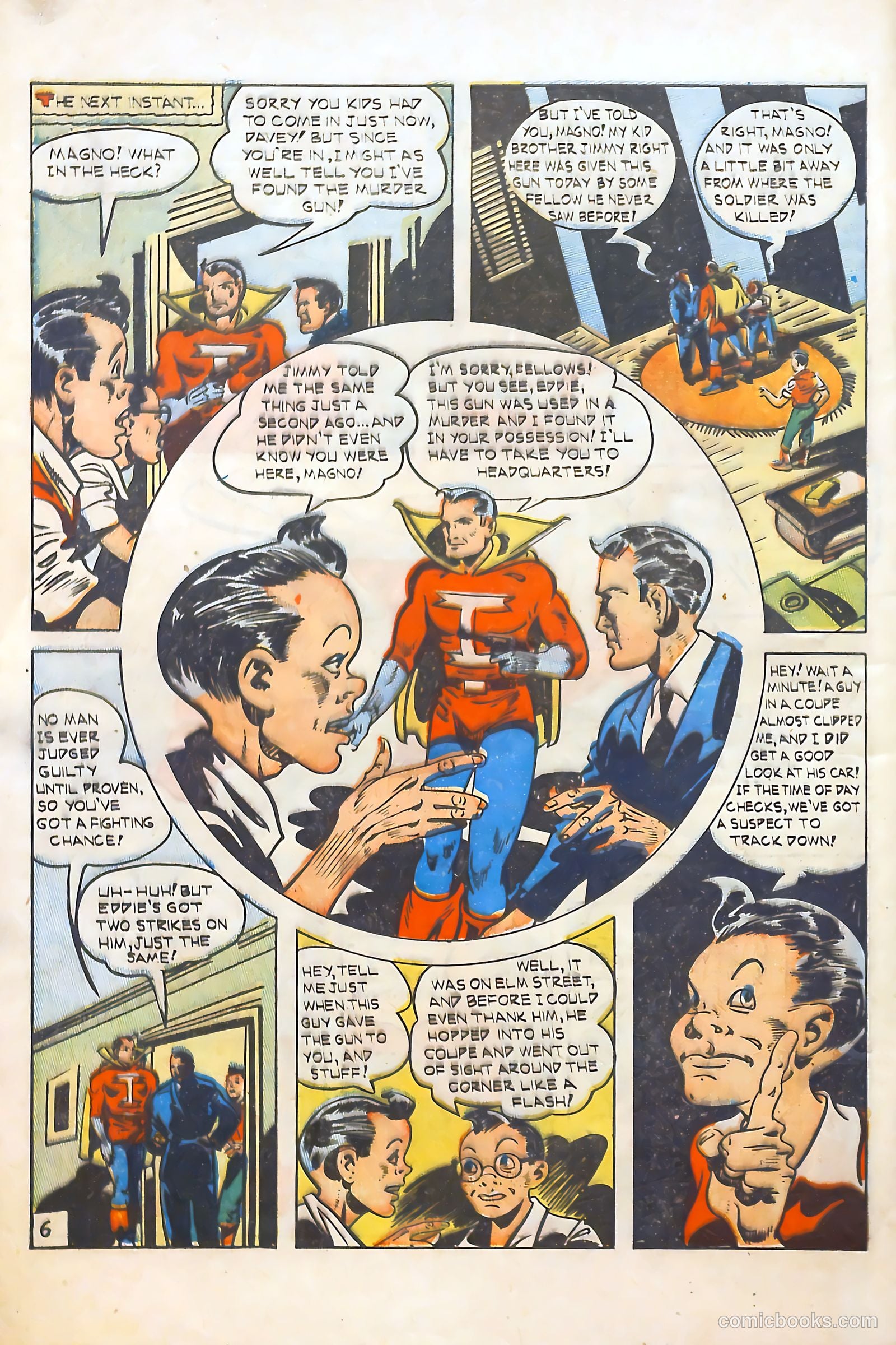 Super-Mystery Comics v5 #6 — page 8 of 36