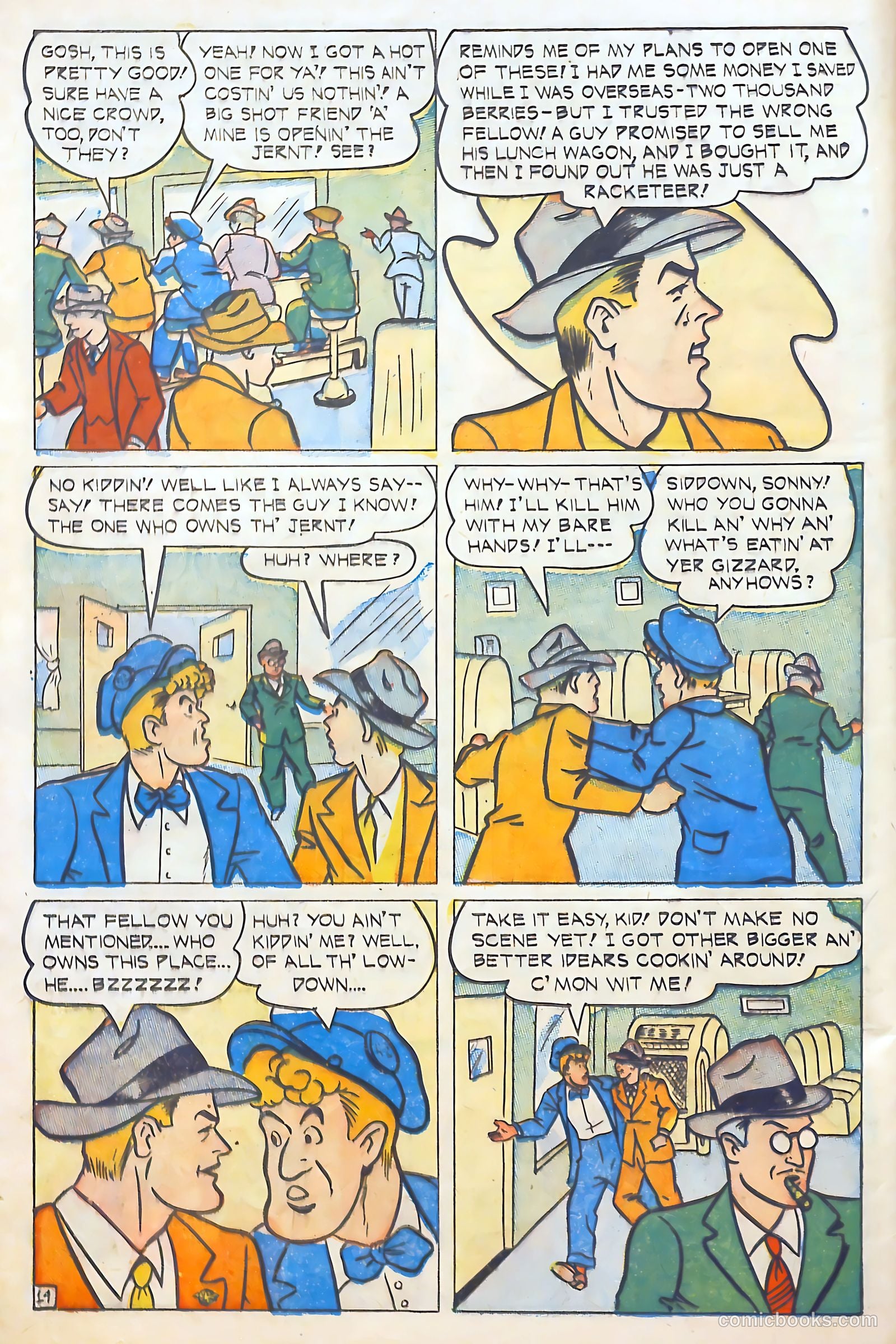 Super-Mystery Comics v5 #6 — page 16 of 36