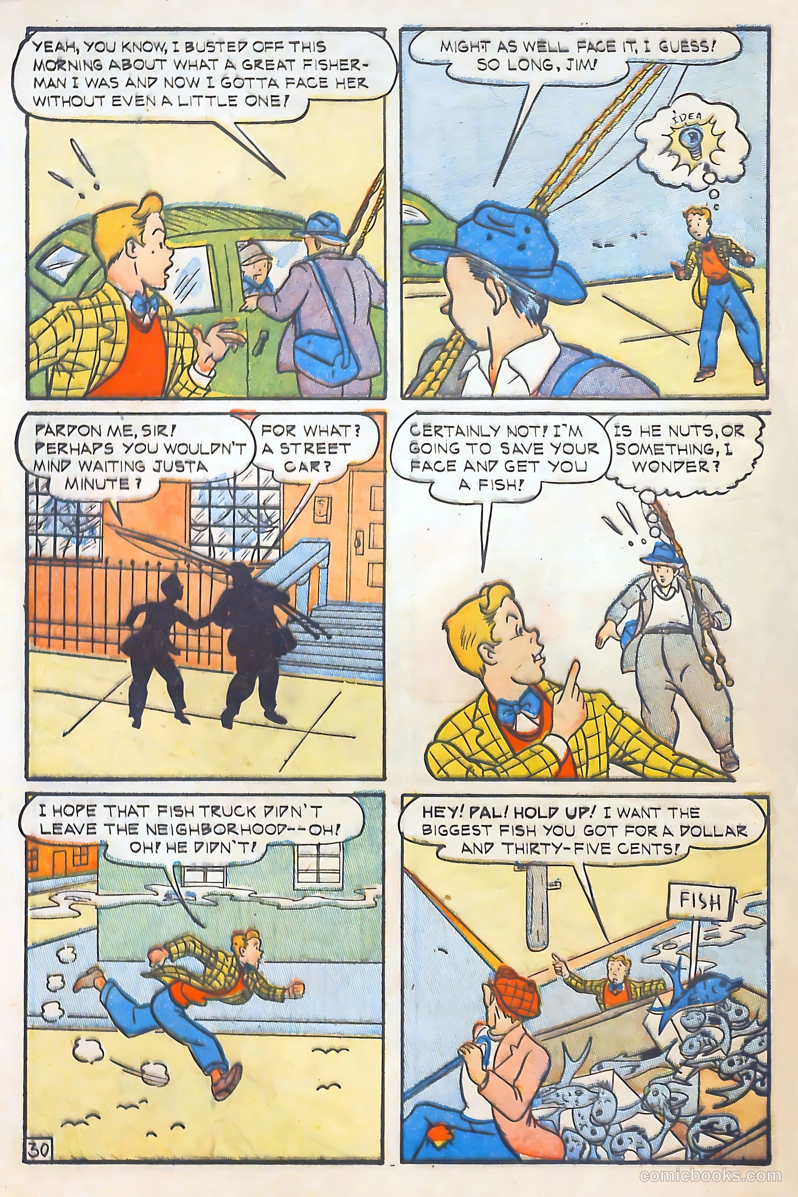 Super-Mystery Comics v5 #6 — page 32 of 36
