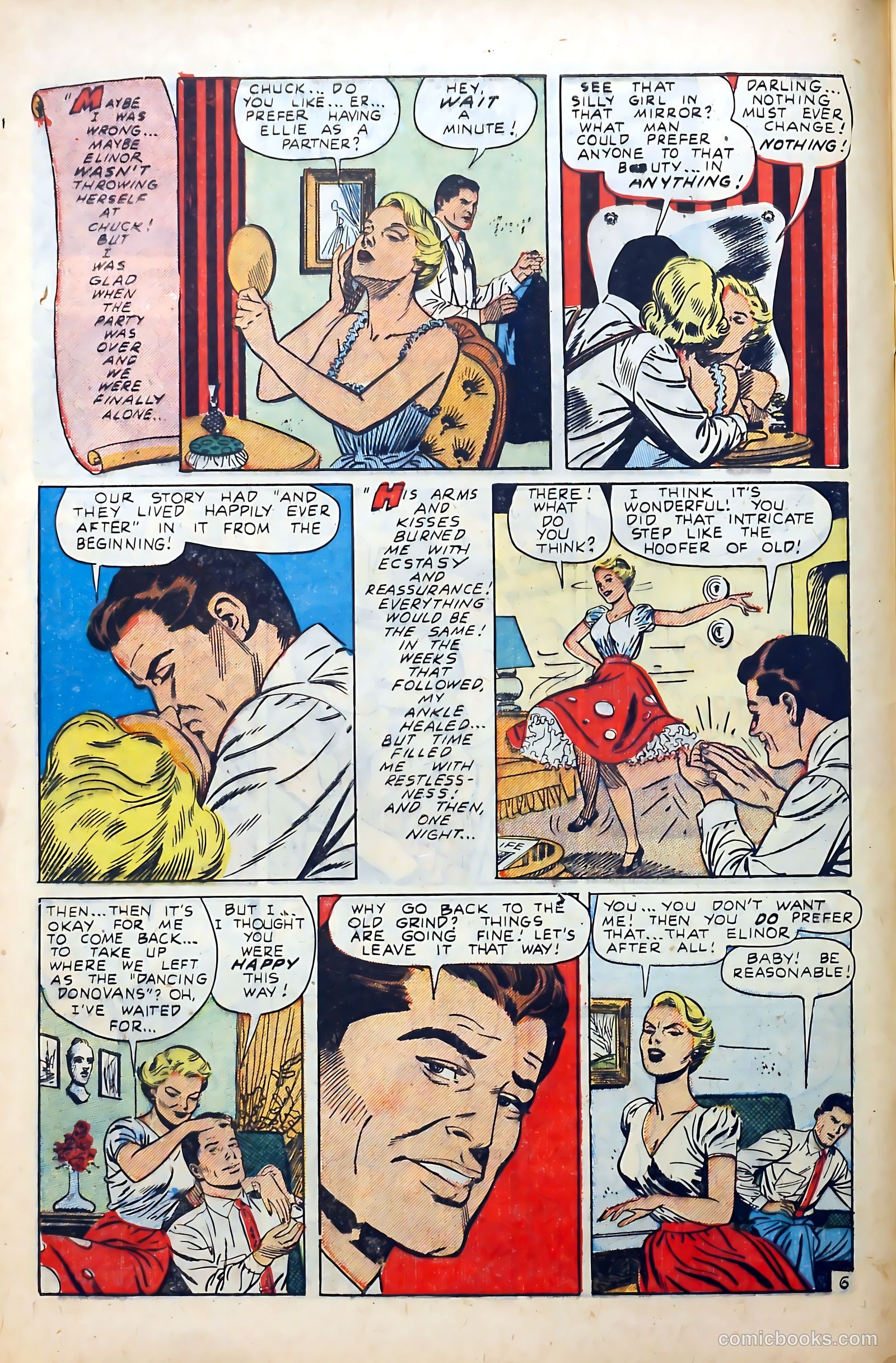 Popular Romance #26 (1950) — page 8 of 36