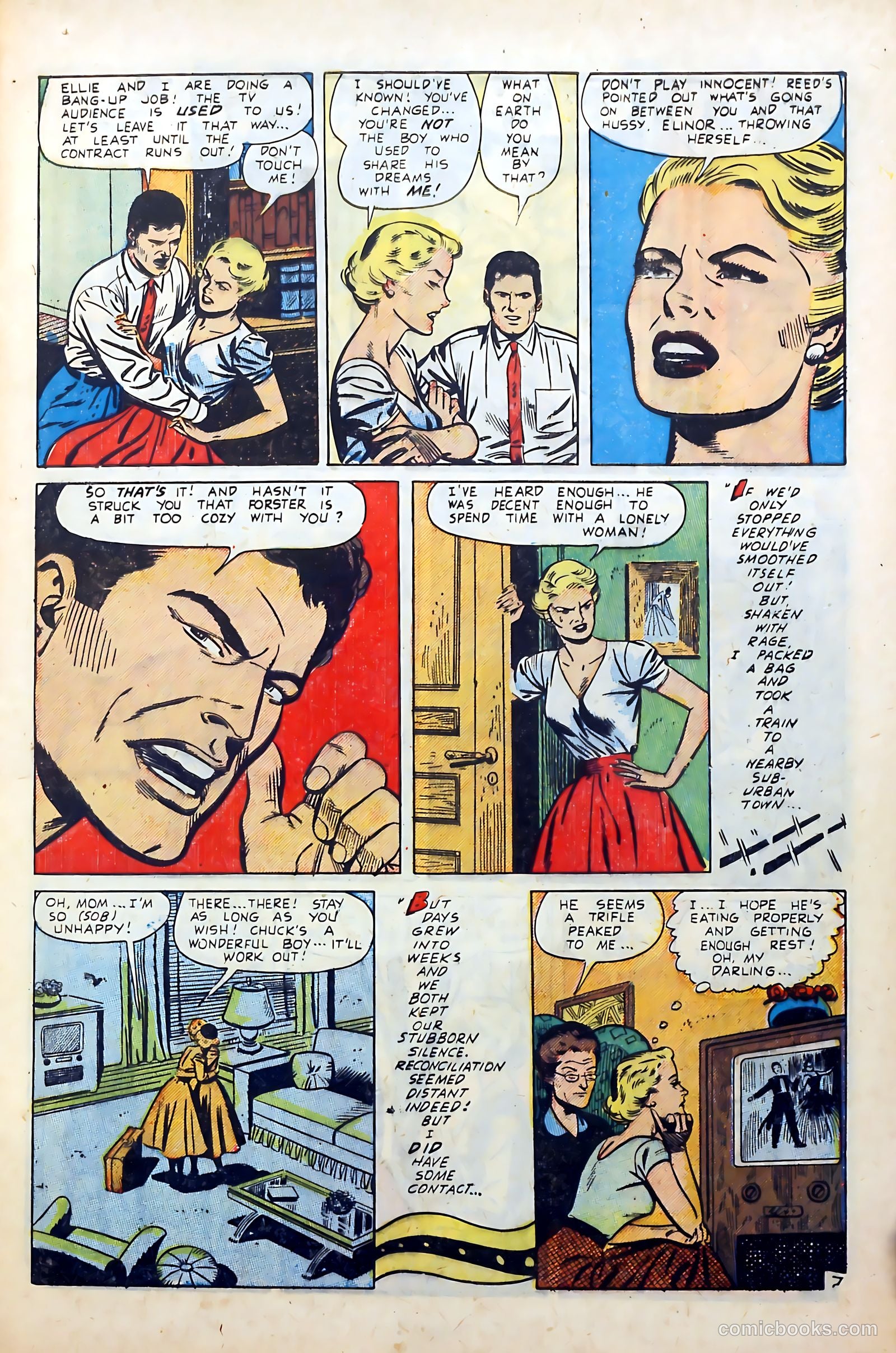 Popular Romance #26 (1950) — page 9 of 36