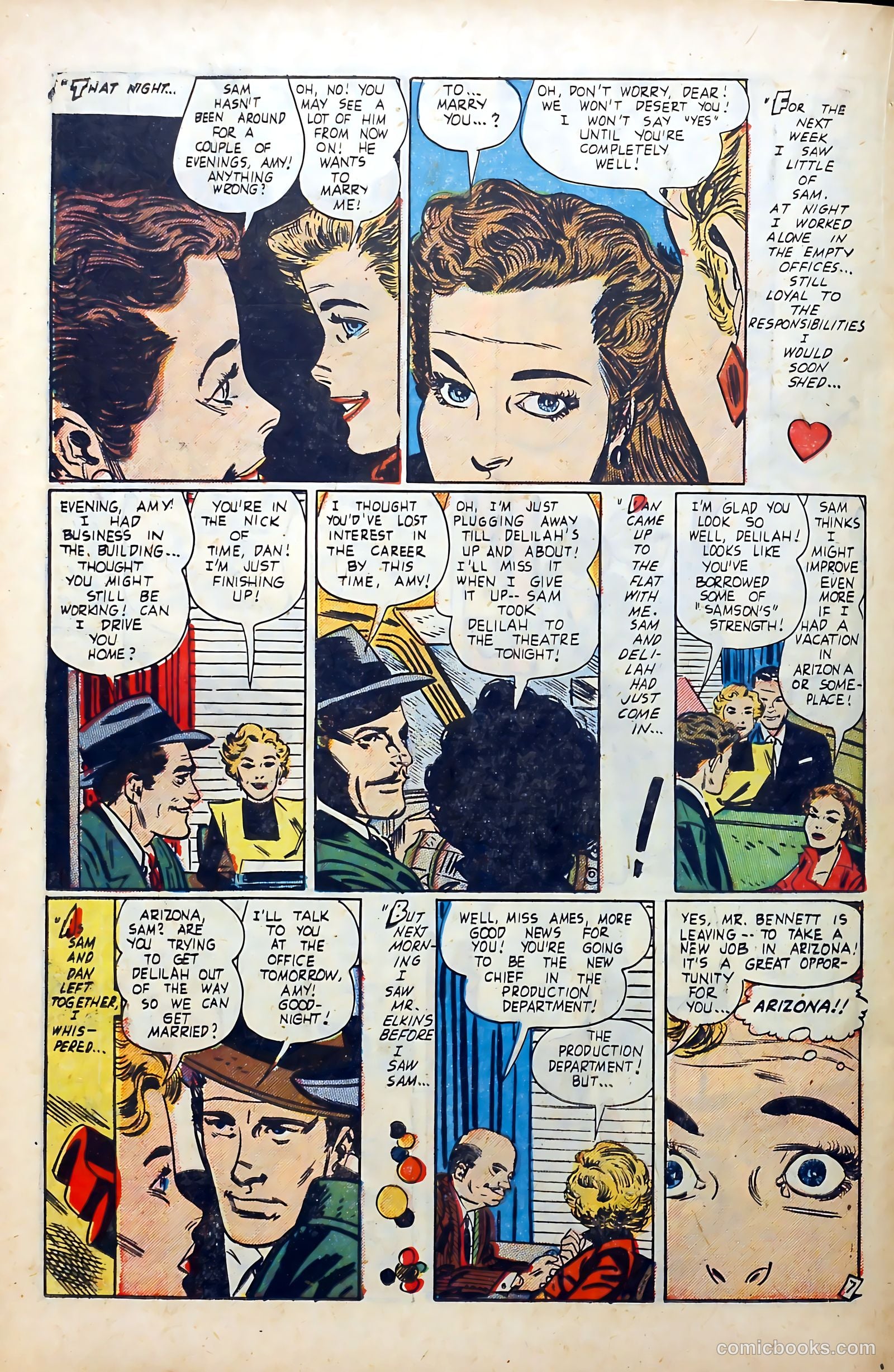 Popular Romance #26 (1950) — page 22 of 36
