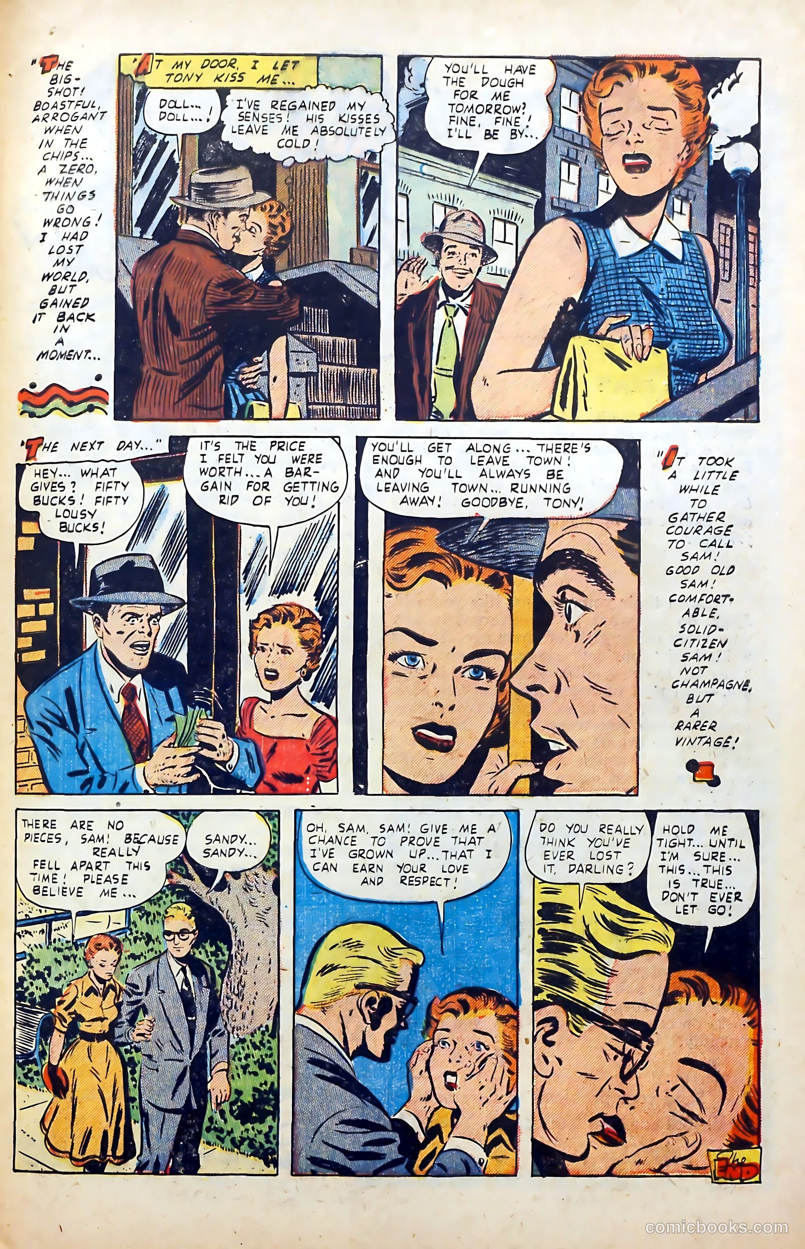 Popular Romance #26 (1950) — page 33 of 36