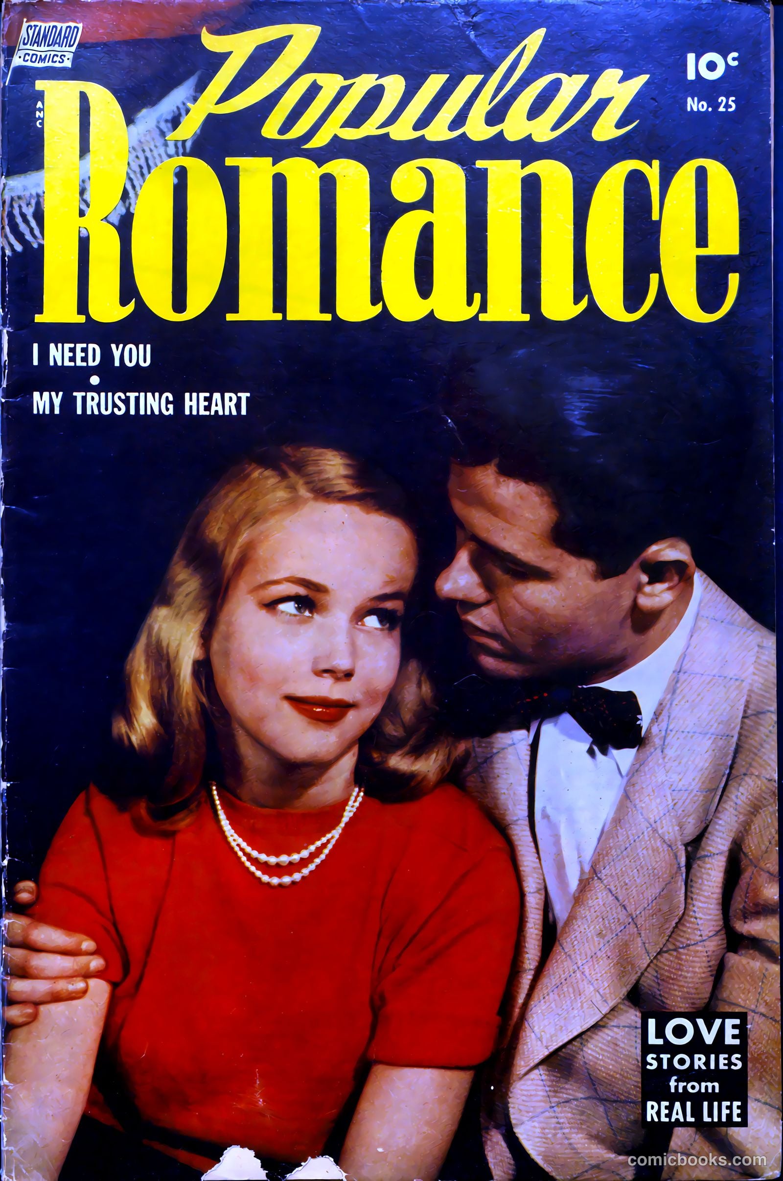 Popular Romance #25 cover