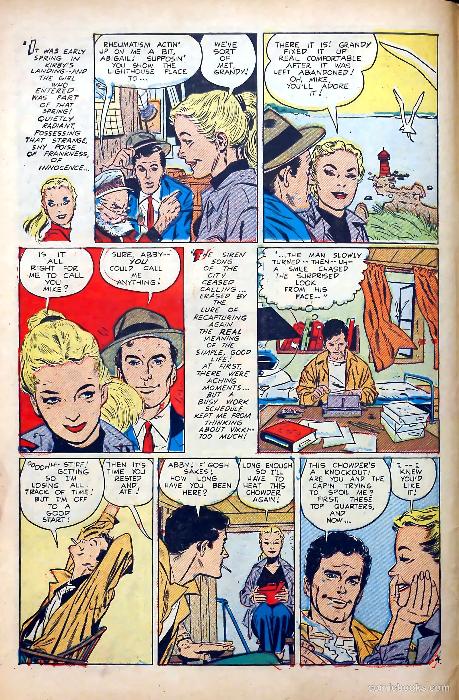 Popular Romance #25 (1950) — page 6 of 36